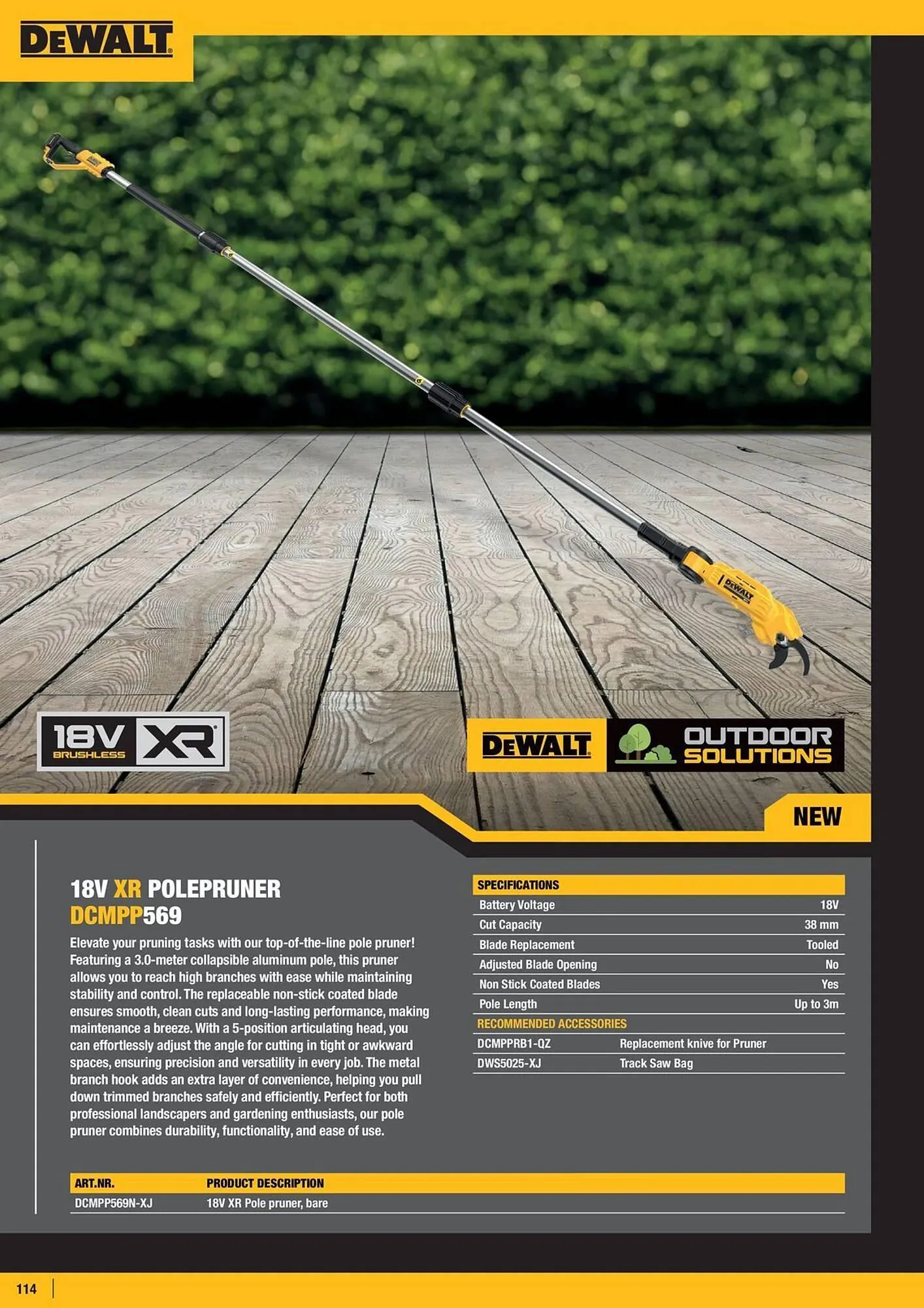 Dewalt reklamblad från 11 januari till 17 januari 2026 - Reklamblad sidor 114