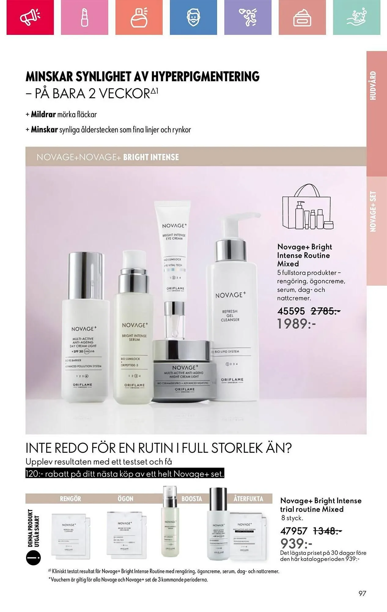 Oriflame reklamblad från 24 augusti till 13 september 2025 - Reklamblad sidor 97