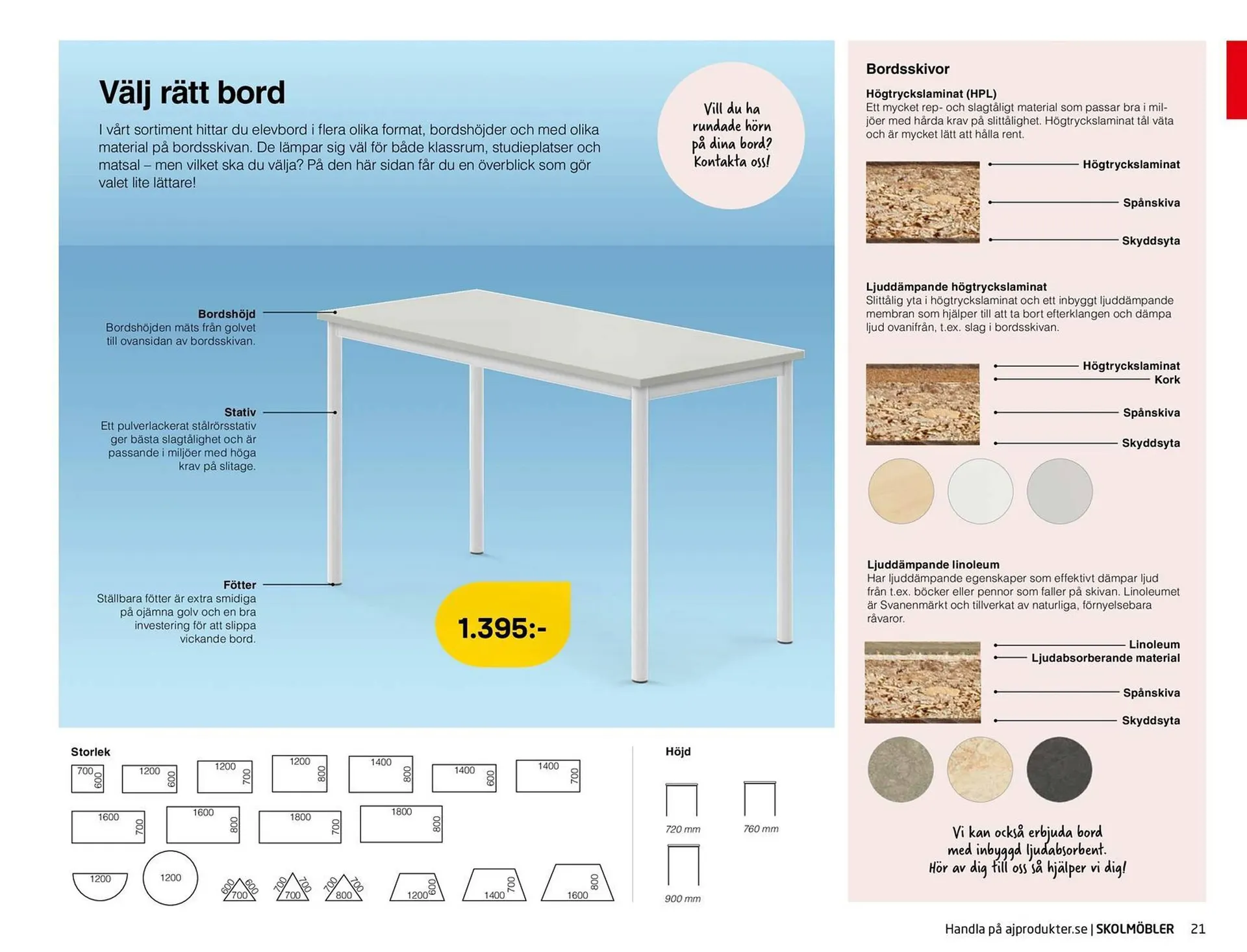 AJ Produkter reklamblad från 8 oktober till 4 december 2023 - Reklamblad sidor 21