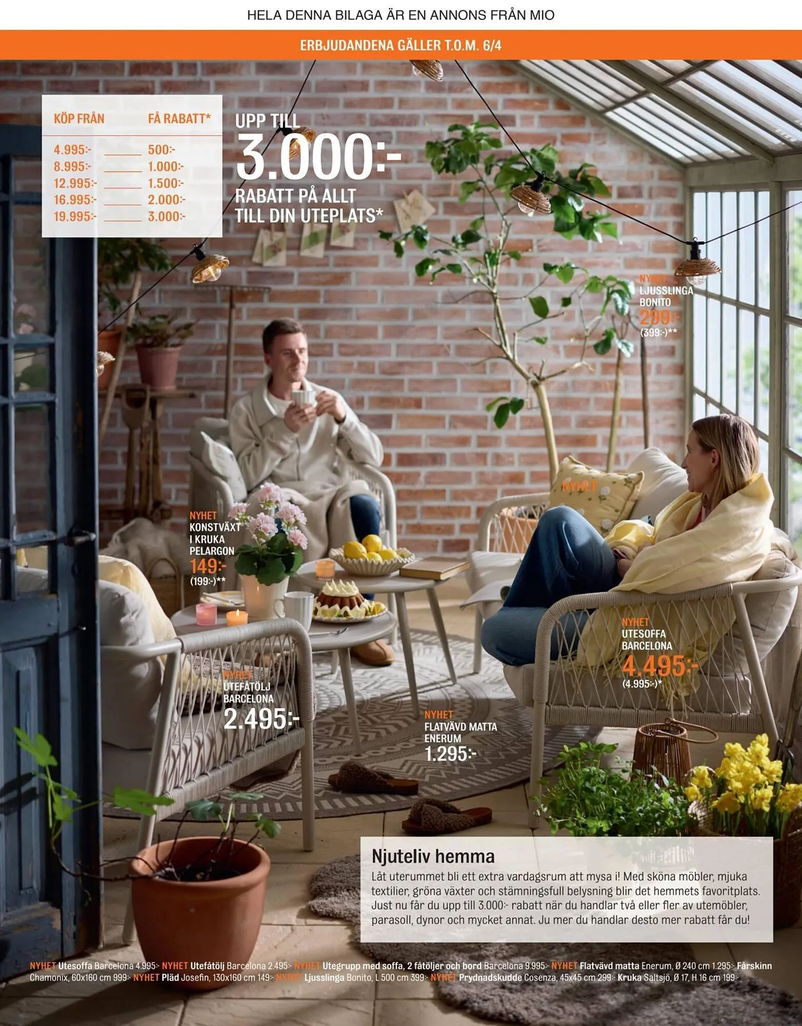 Mio reklamblad från 17 mars till 7 april 2026 - Reklamblad sidor 8