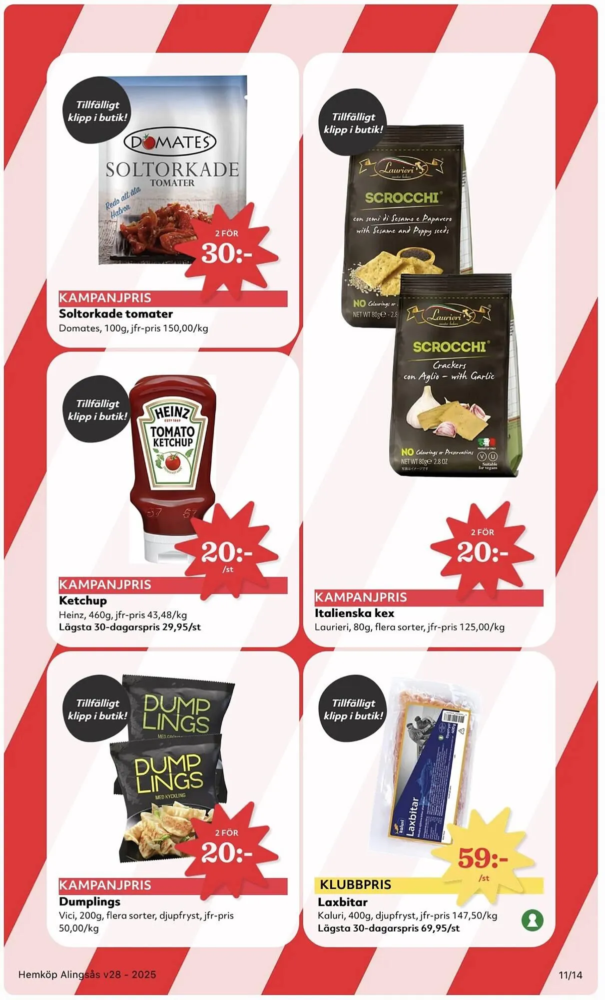 Östenssons reklamblad från 7 juli till 14 juli 2025 - Reklamblad sidor 11