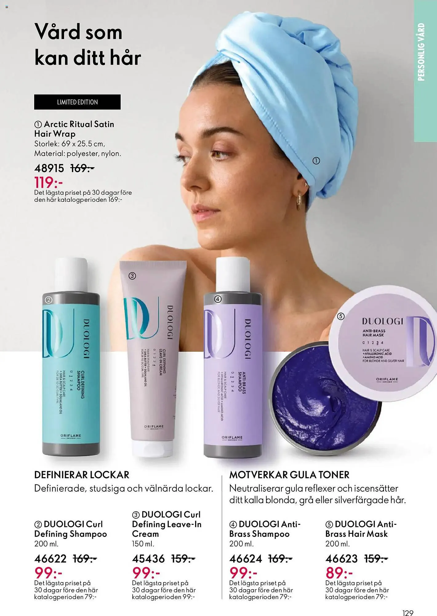 Oriflame reklamblad från 22 april till 12 maj 2026 - Reklamblad sidor 129