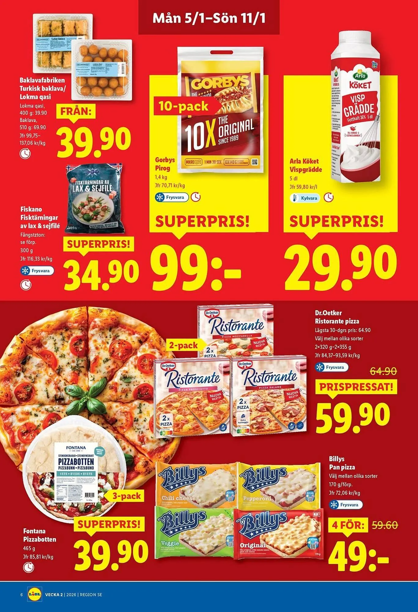 Lidl reklamblad från 5 januari till 11 januari 2026 - Reklamblad sidor 6