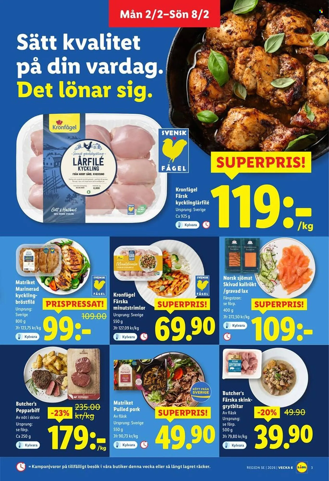 Lidl reklamblad från 2 februari till 8 februari 2026 - Reklamblad sidor 3