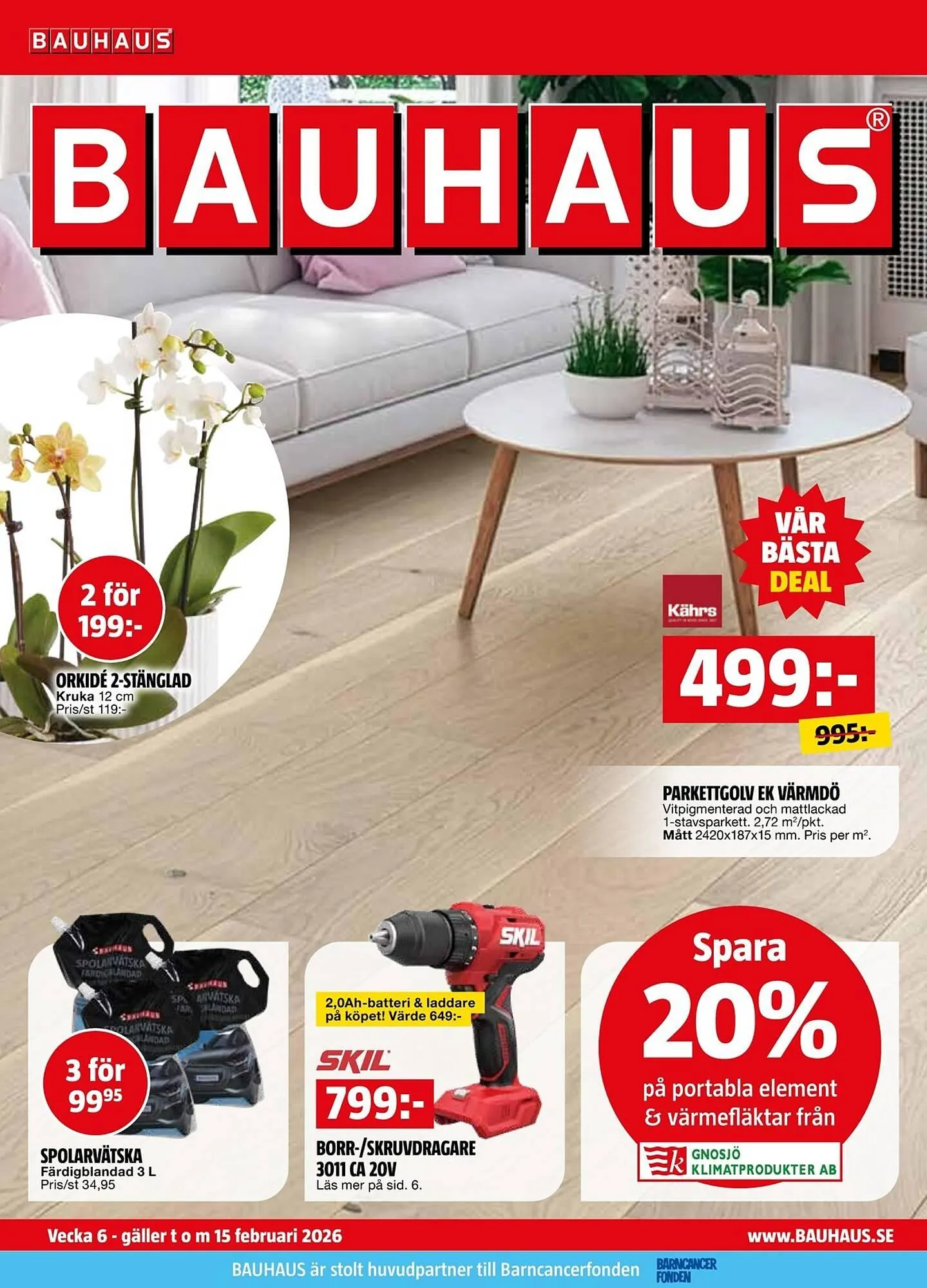 Bauhaus reklamblad - 1