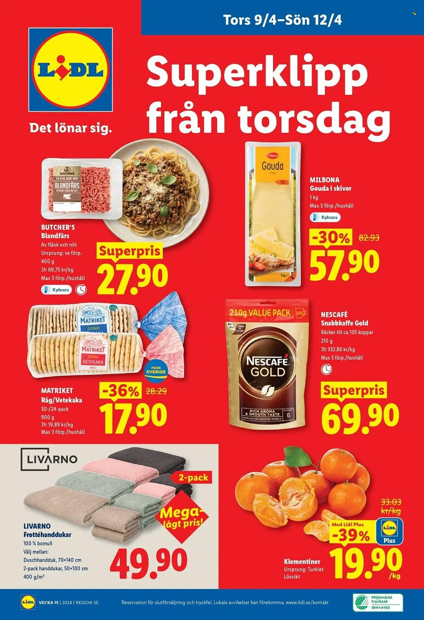Lidl reklamblad från 6 april till 12 april 2026 - Reklamblad sidor 28