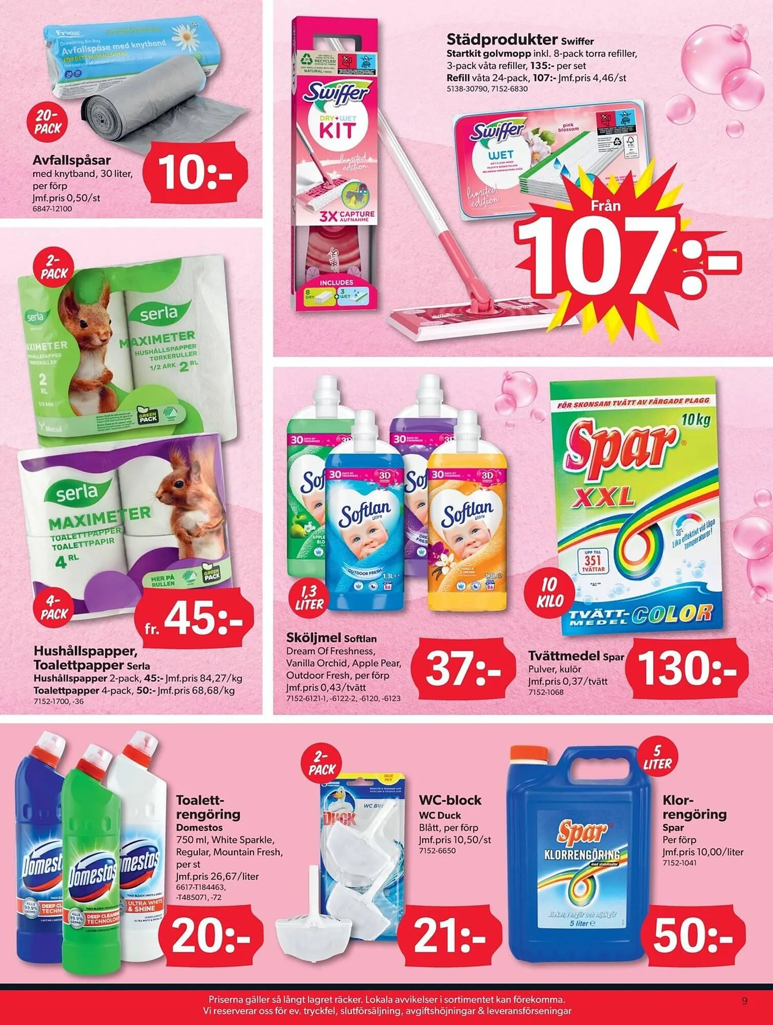 DollarStore reklamblad från 7 juli till 20 juli 2025 - Reklamblad sidor 9