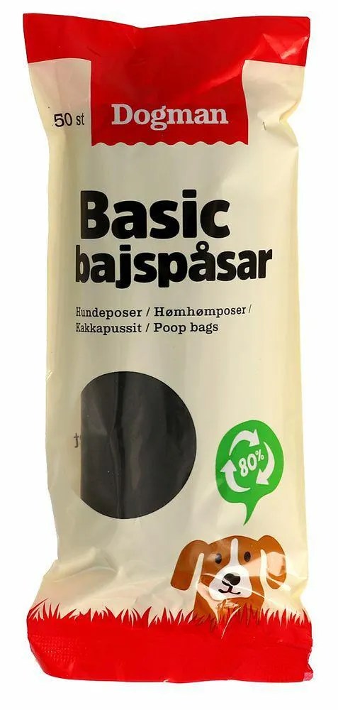 Dogman Bajspåsar 50‑pack