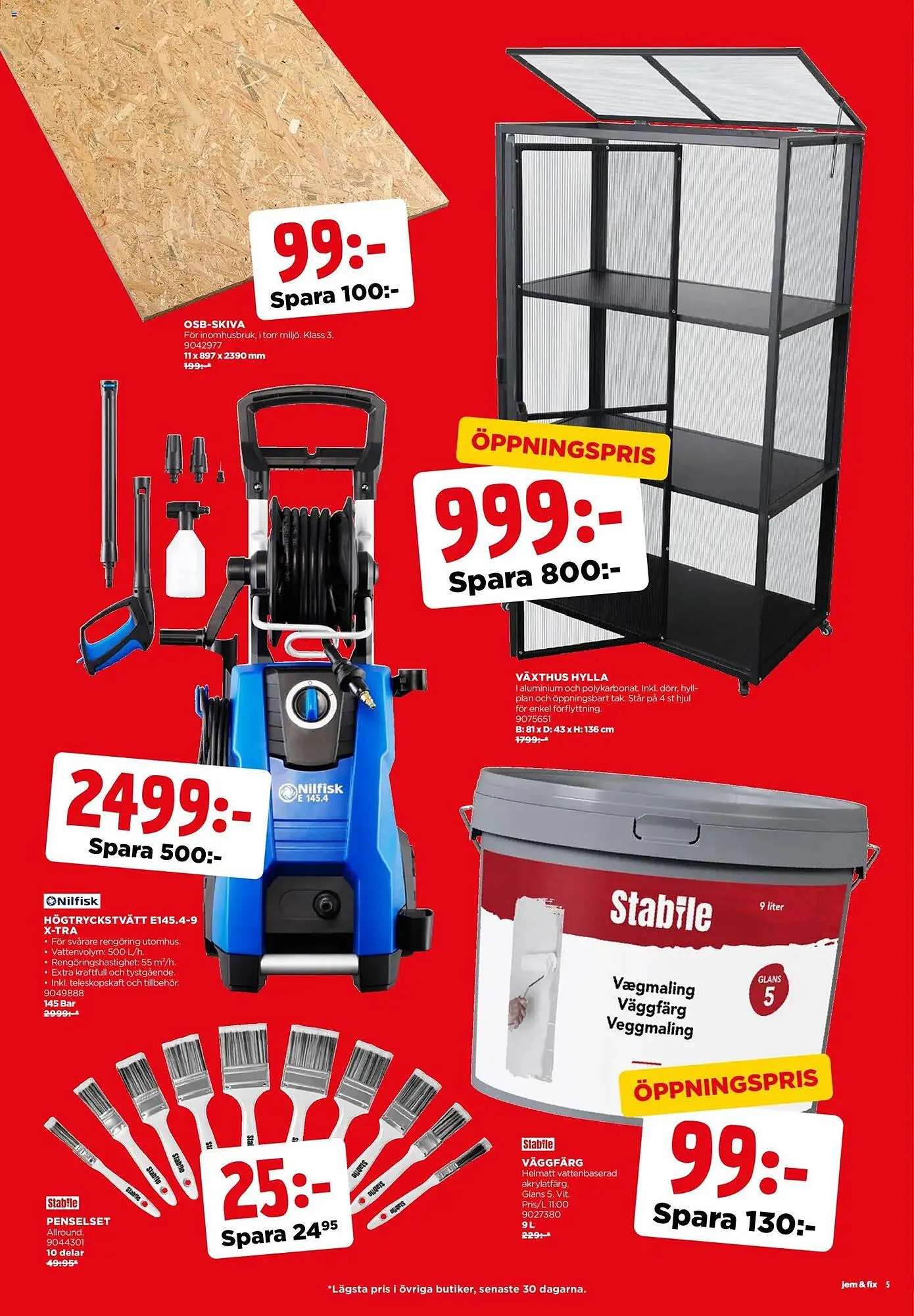 Jem&Fix reklamblad från 5 maj till 10 maj 2026 - Reklamblad sidor 5
