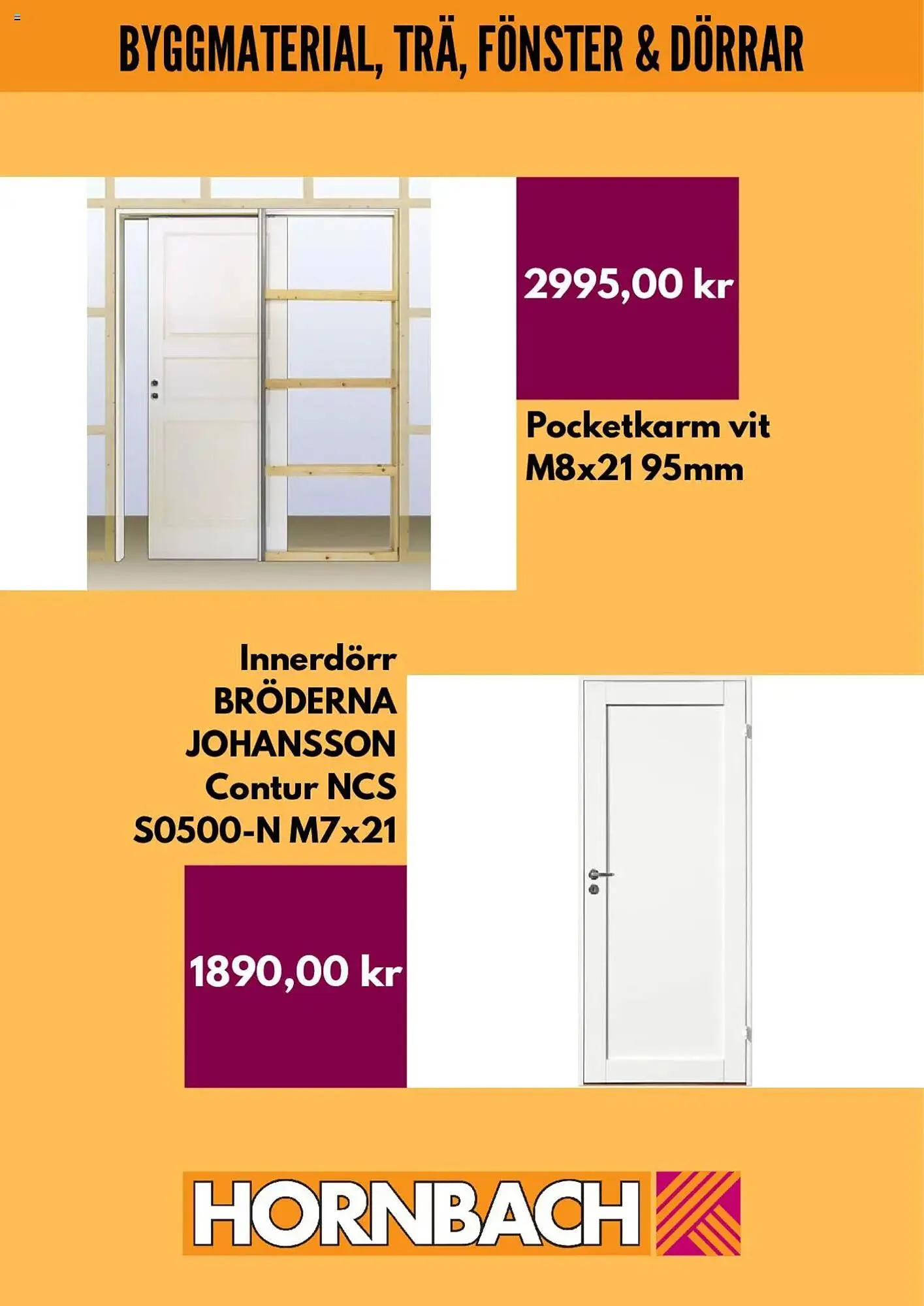 Hornbach reklamblad från 3 mars till 31 mars 2025 - Reklamblad sidor 3