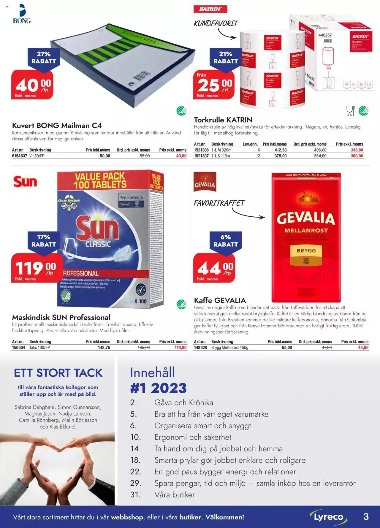 Lyreco Inspiration från 3 april till 31 december 2023 - Reklamblad sidor 3