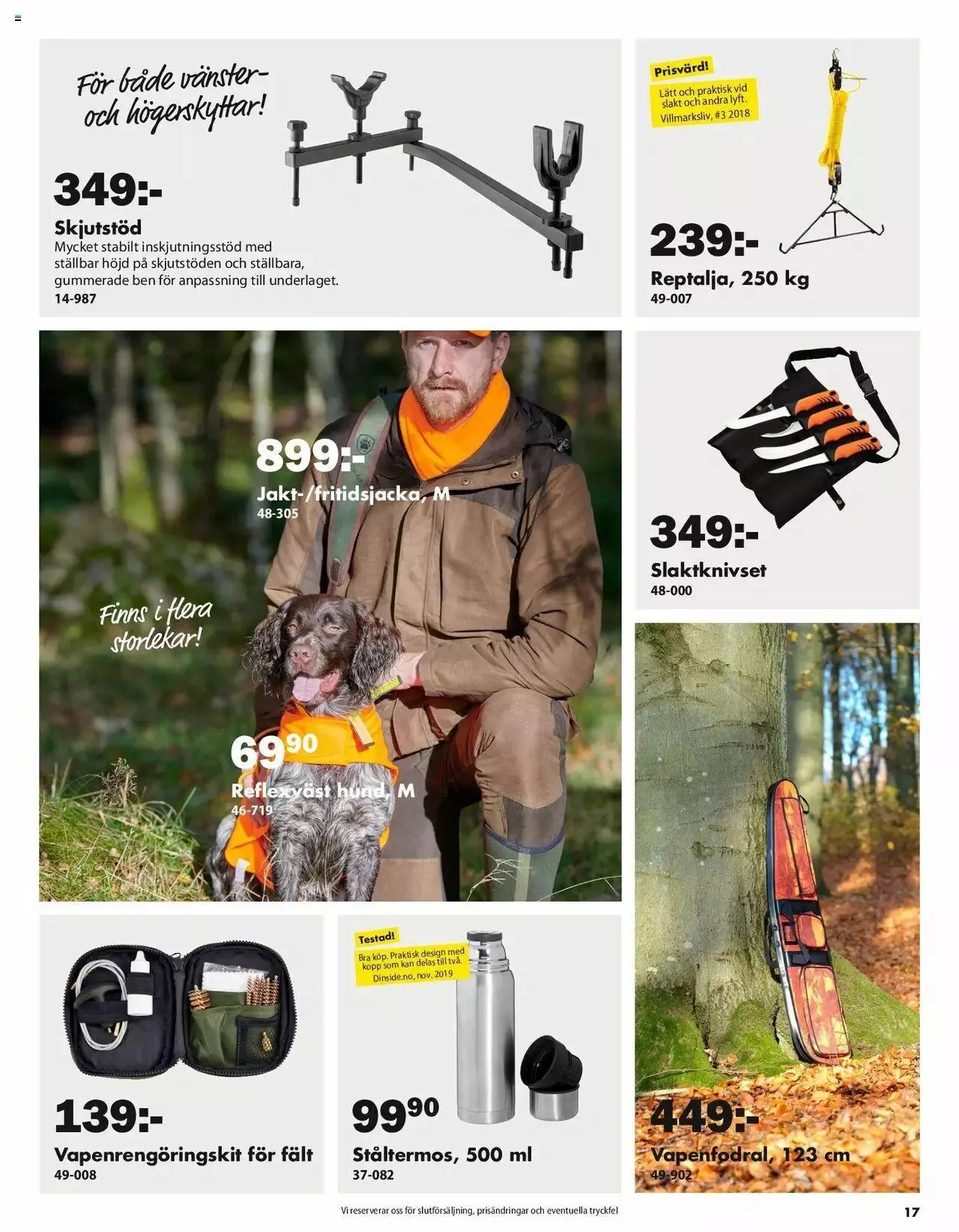 Biltema - erbjudanden från 25 april till 31 december 2024 - Reklamblad sidor 17