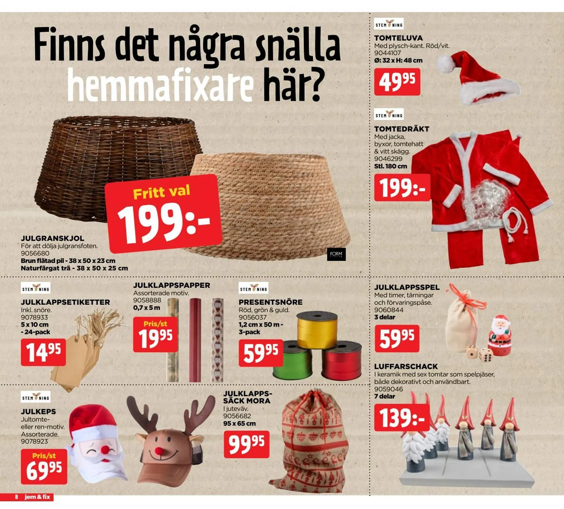 Jem&Fix reklamblad från 17 november till 23 november 2025 - Reklamblad sidor 8