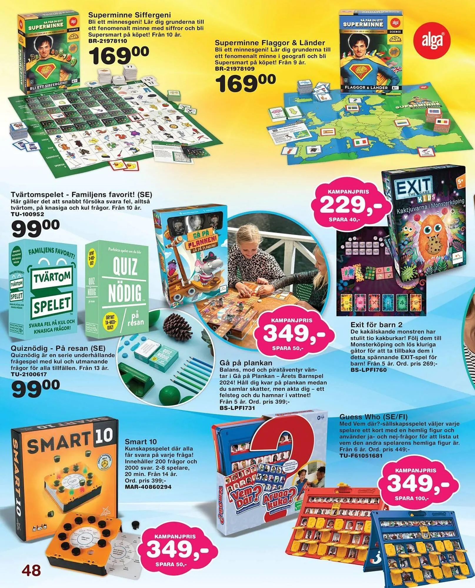 Lekextra reklamblad från 5 april till 18 april 2025 - Reklamblad sidor 48