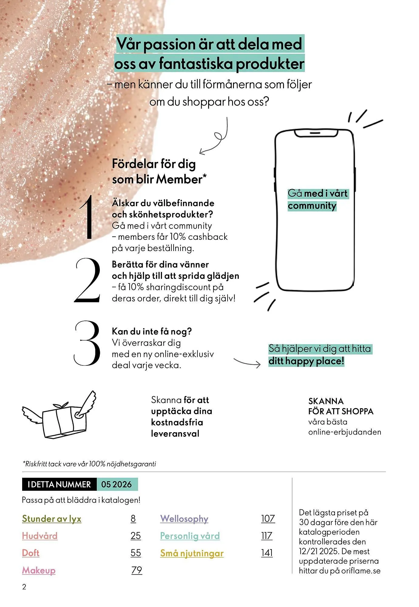 Oriflame reklamblad från 1 april till 30 april 2026 - Reklamblad sidor 2