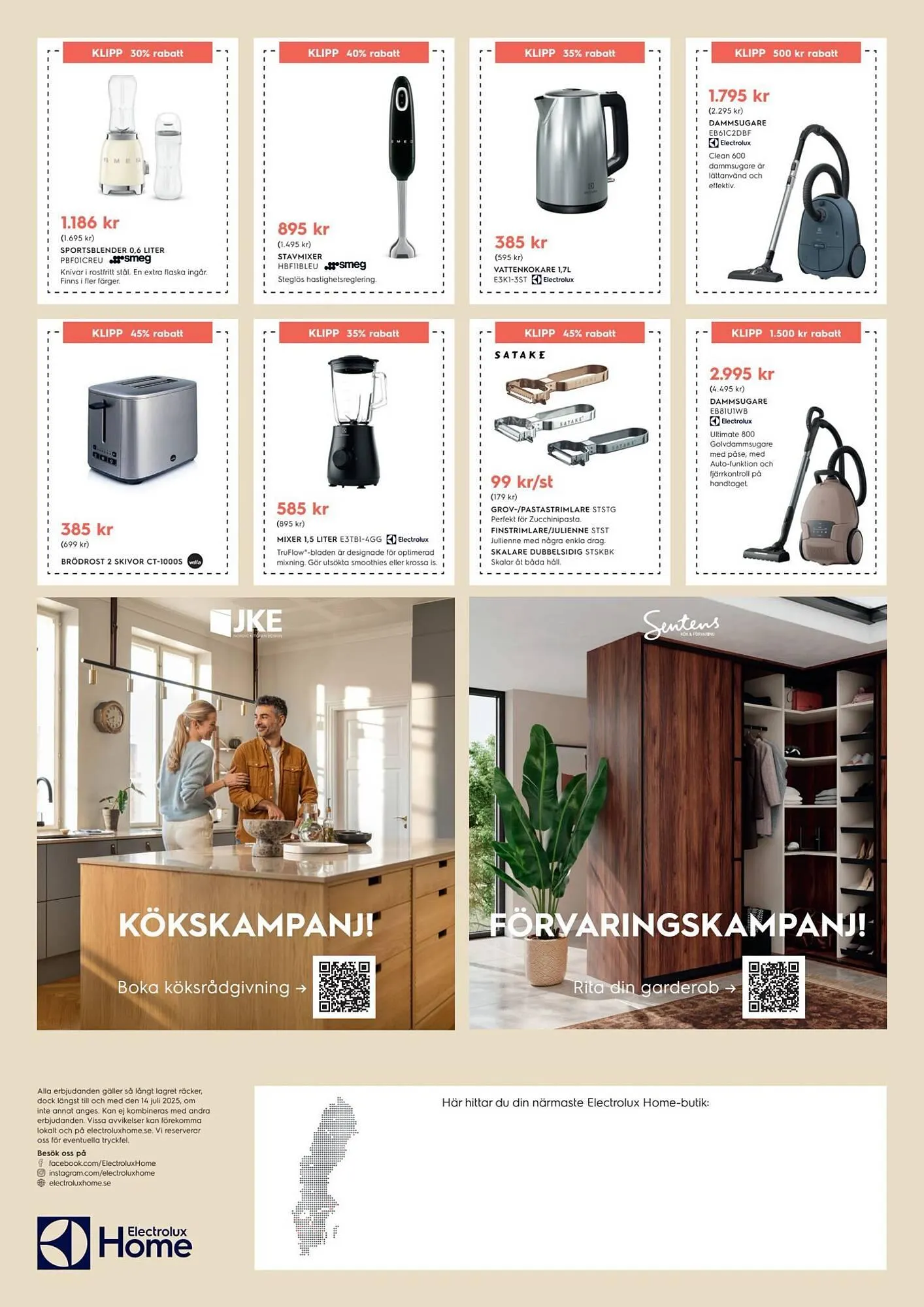 Electrolux Home reklamblad från 24 juni till 14 juli 2025 - Reklamblad sidor 4