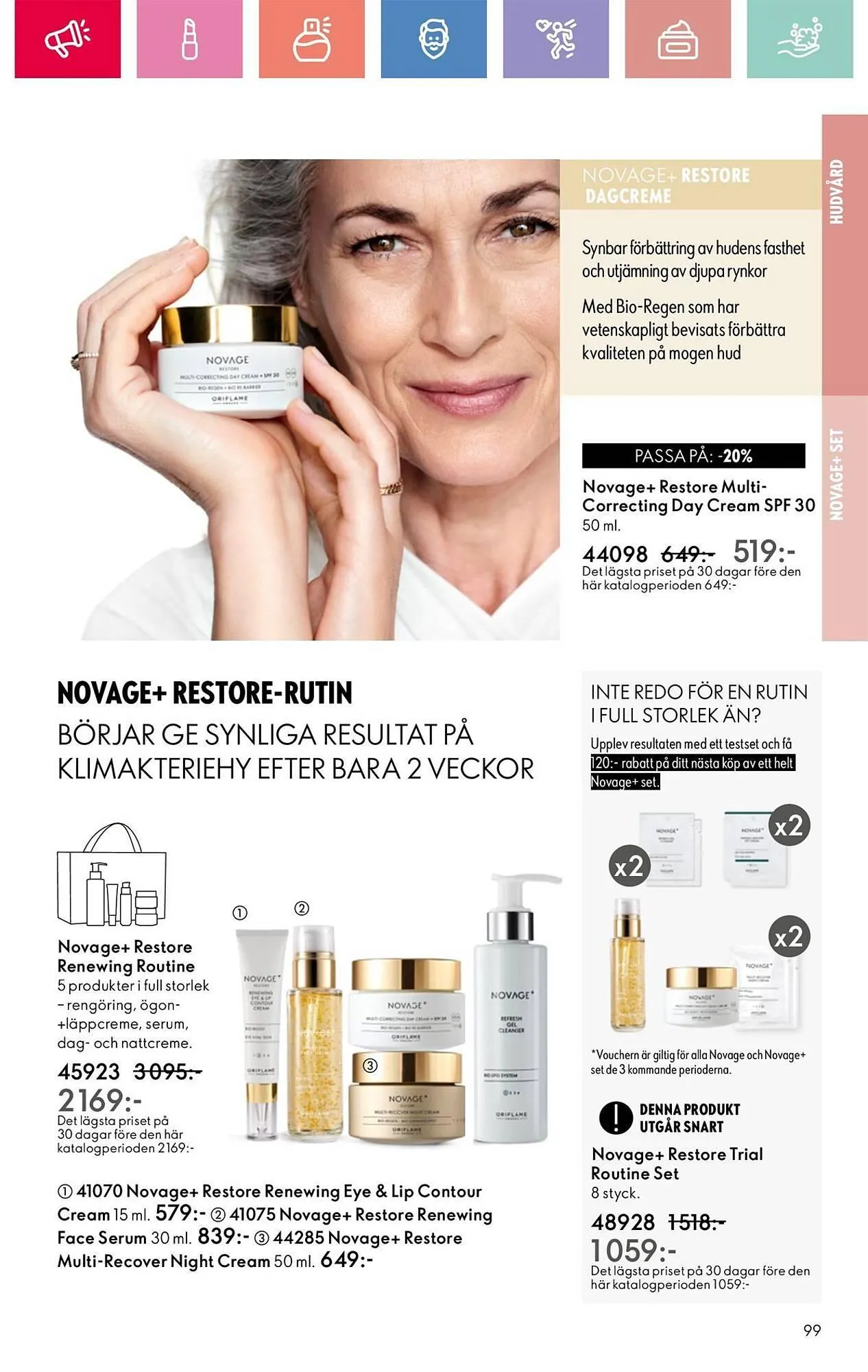 Oriflame reklamblad från 24 augusti till 13 september 2025 - Reklamblad sidor 99