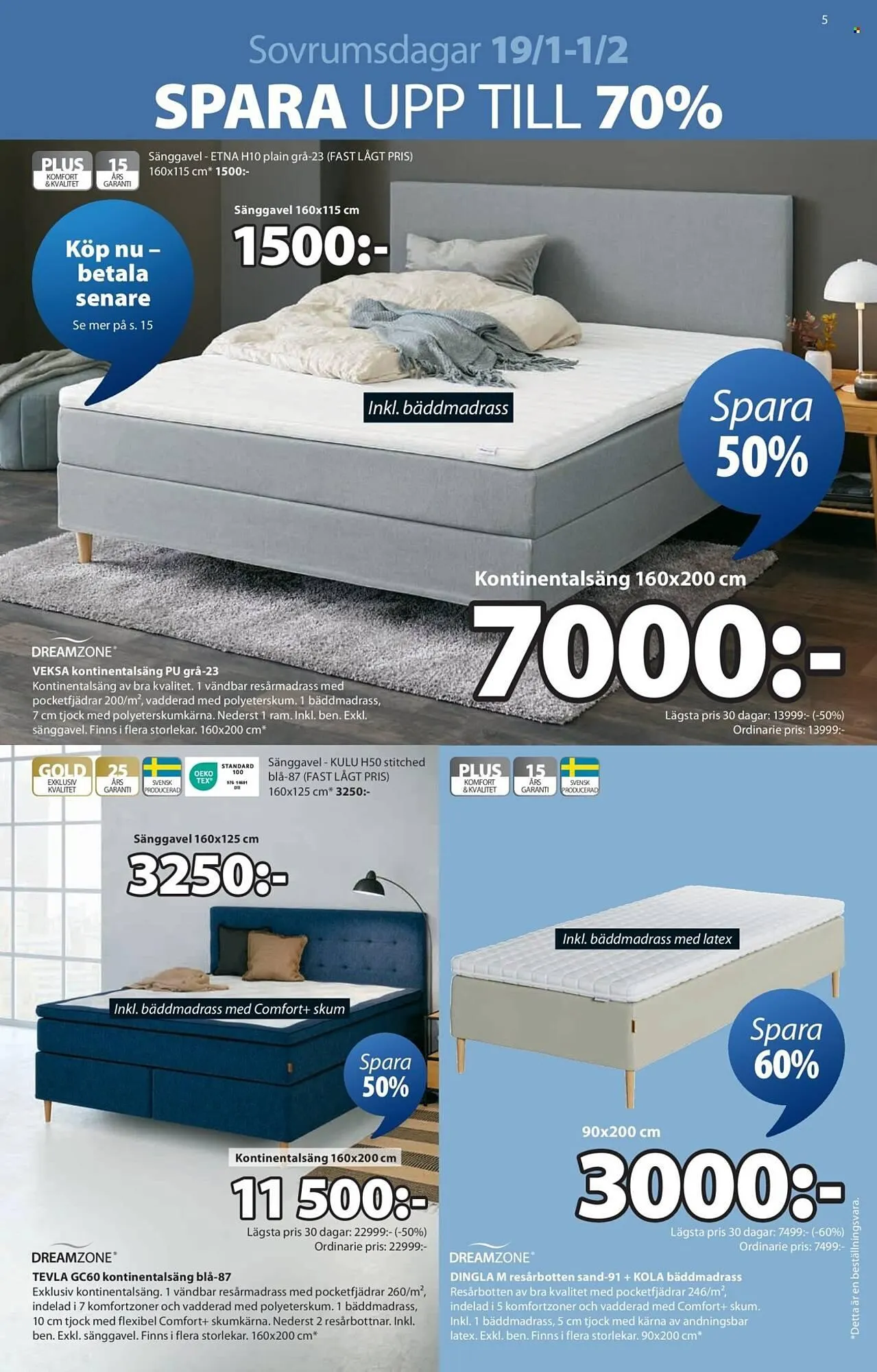 JYSK reklamblad från 19 januari till 1 februari 2026 - Reklamblad sidor 5