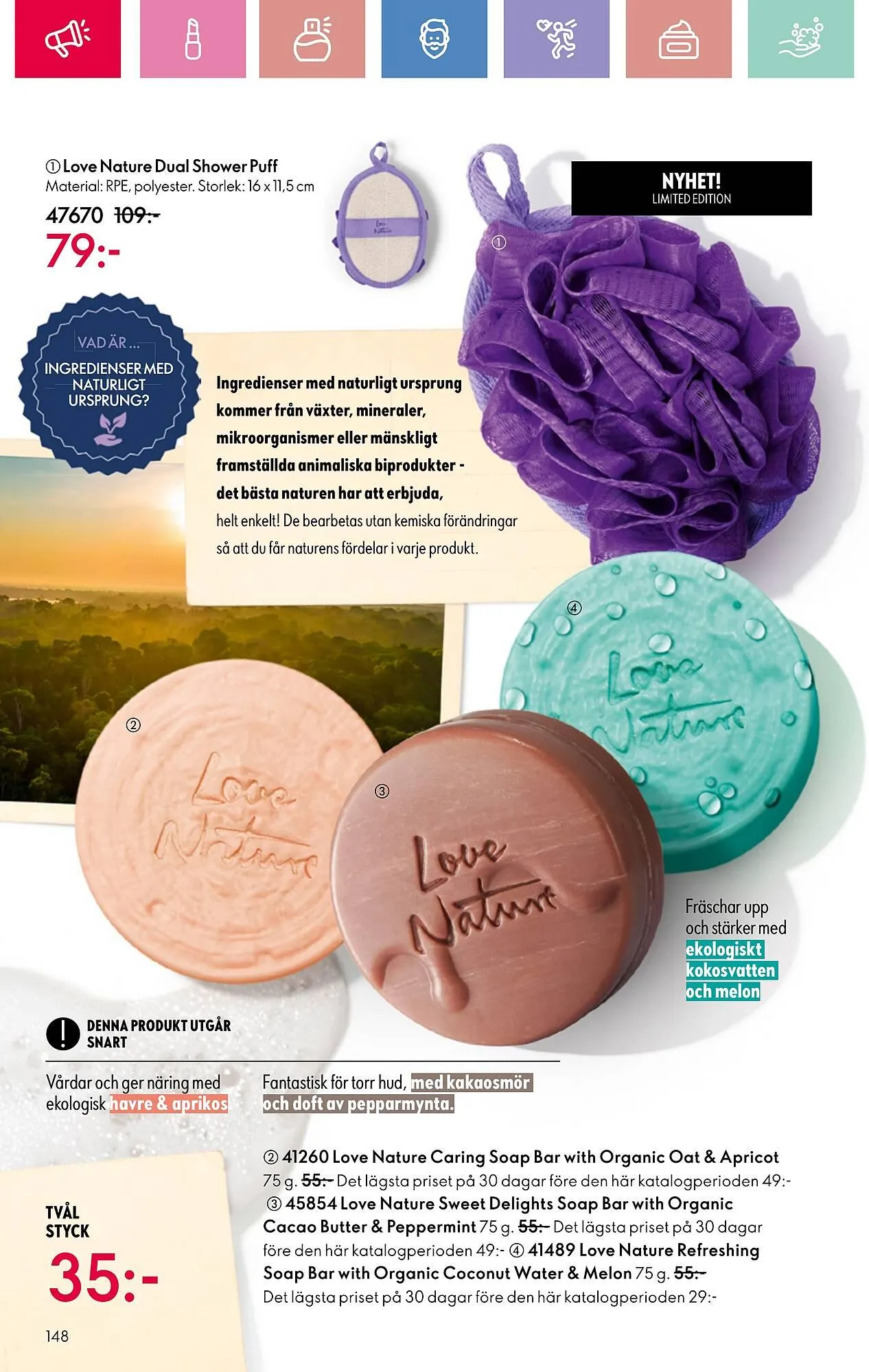 Oriflame reklamblad från 20 april till 9 maj 2025 - Reklamblad sidor 148