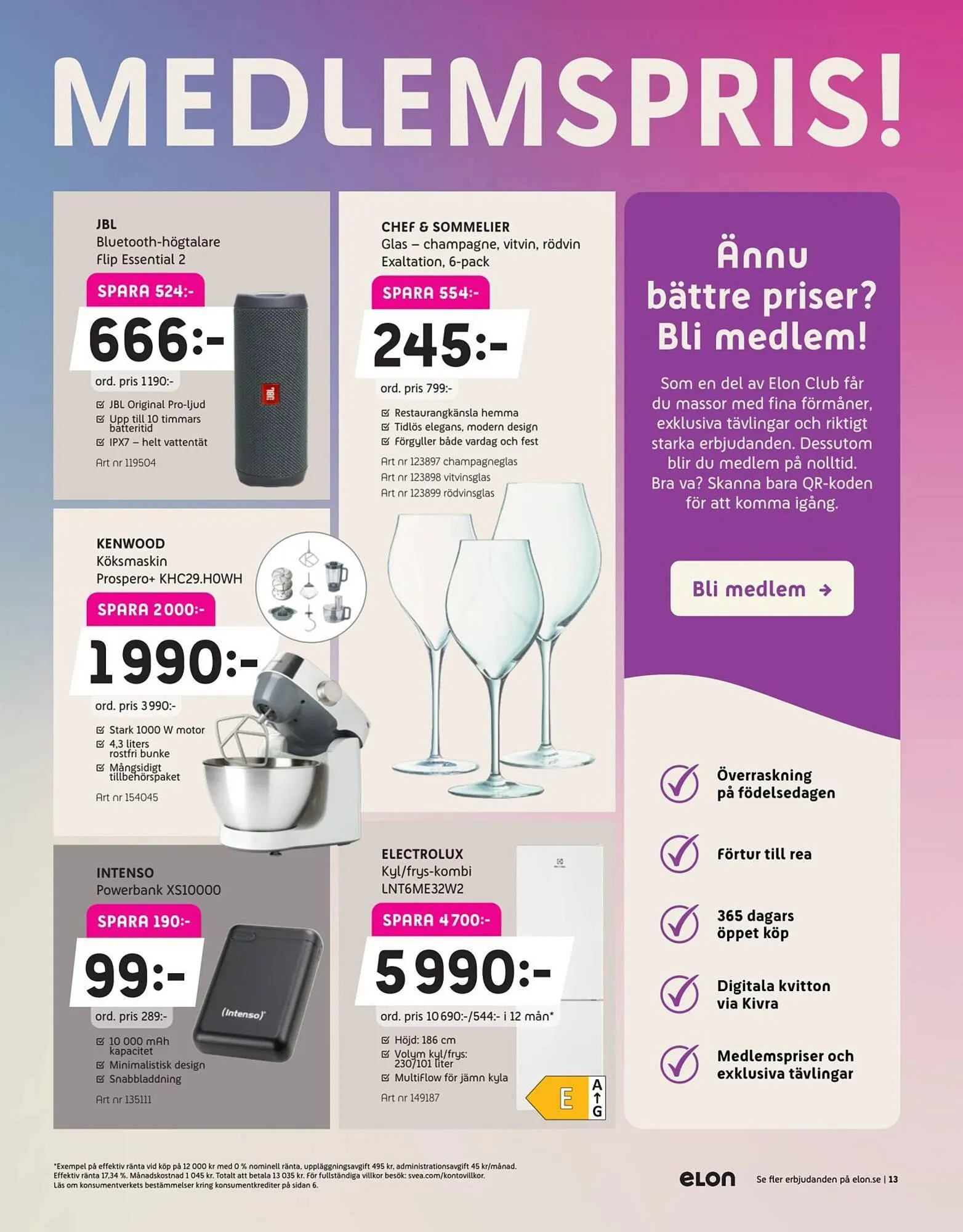 Elon reklamblad från 27 april till 11 maj 2026 - Reklamblad sidor 13