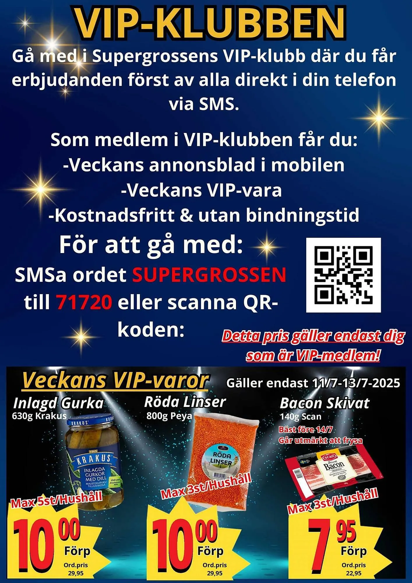 Supergrossen reklamblad från 7 juli till 13 juli 2025 - Reklamblad sidor 14