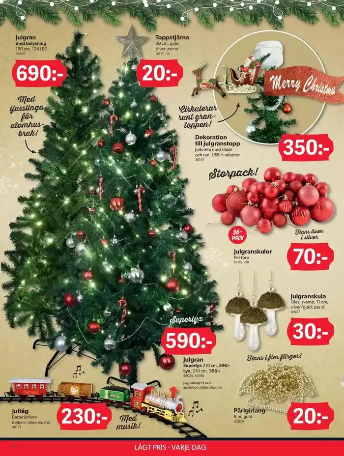 DollarStore Erbjudanden från 26 november till 10 december 2024 - Reklamblad sidor 12