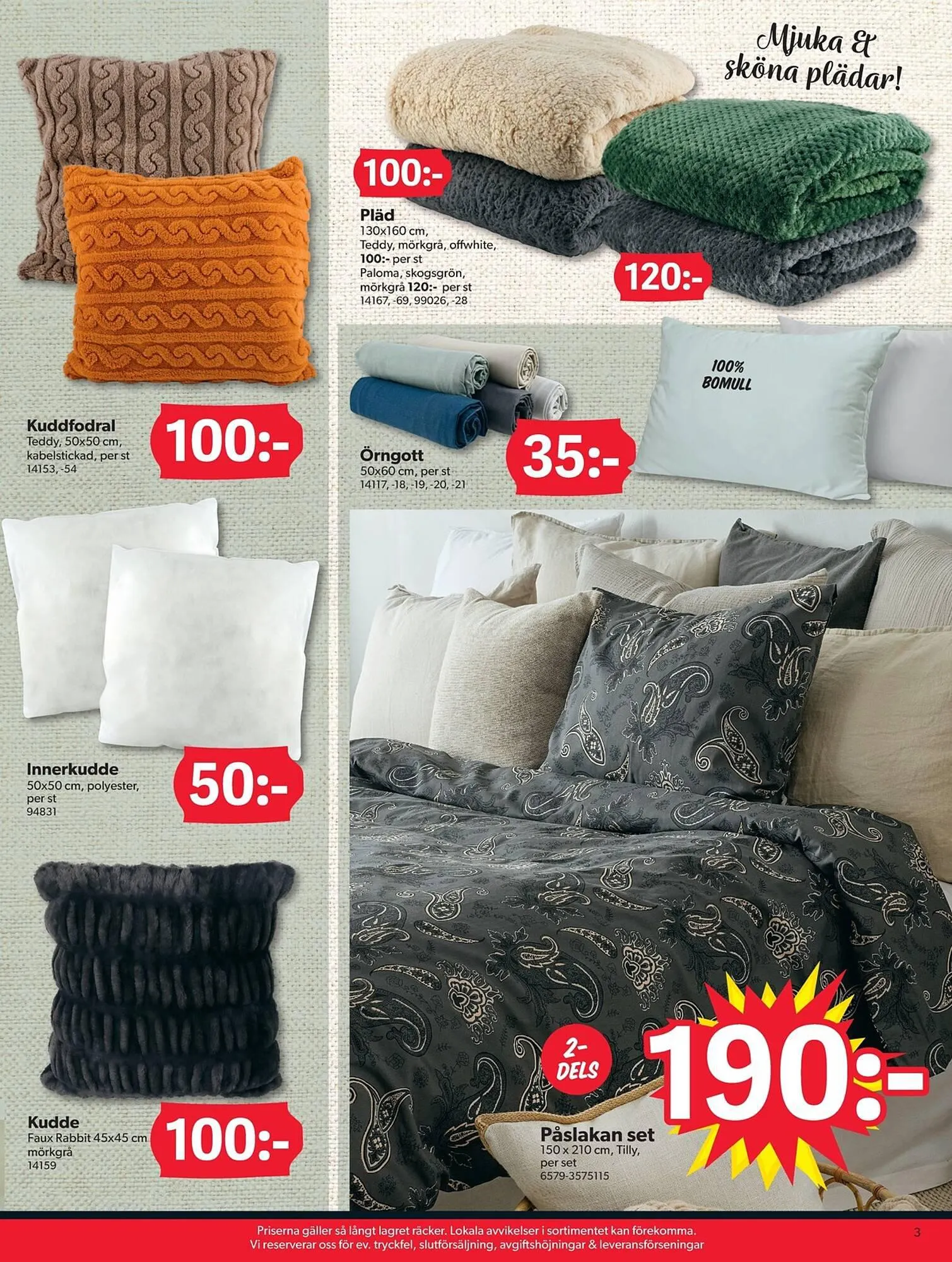 DollarStore reklamblad från 25 september till 25 oktober 2023 - Reklamblad sidor 3