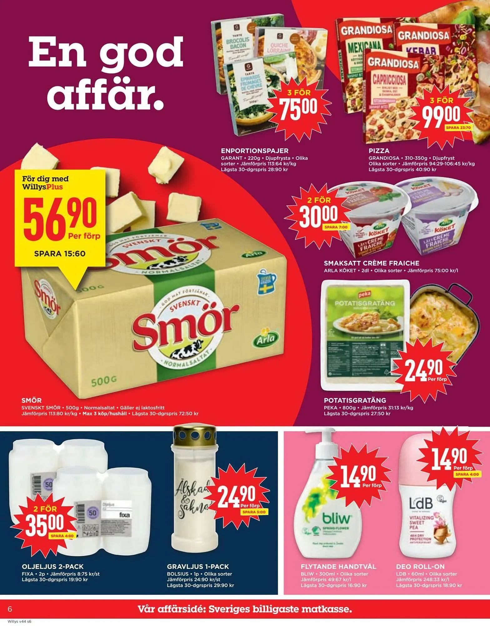 Willys reklamblad från 27 oktober till 2 november 2025 - Reklamblad sidor 6