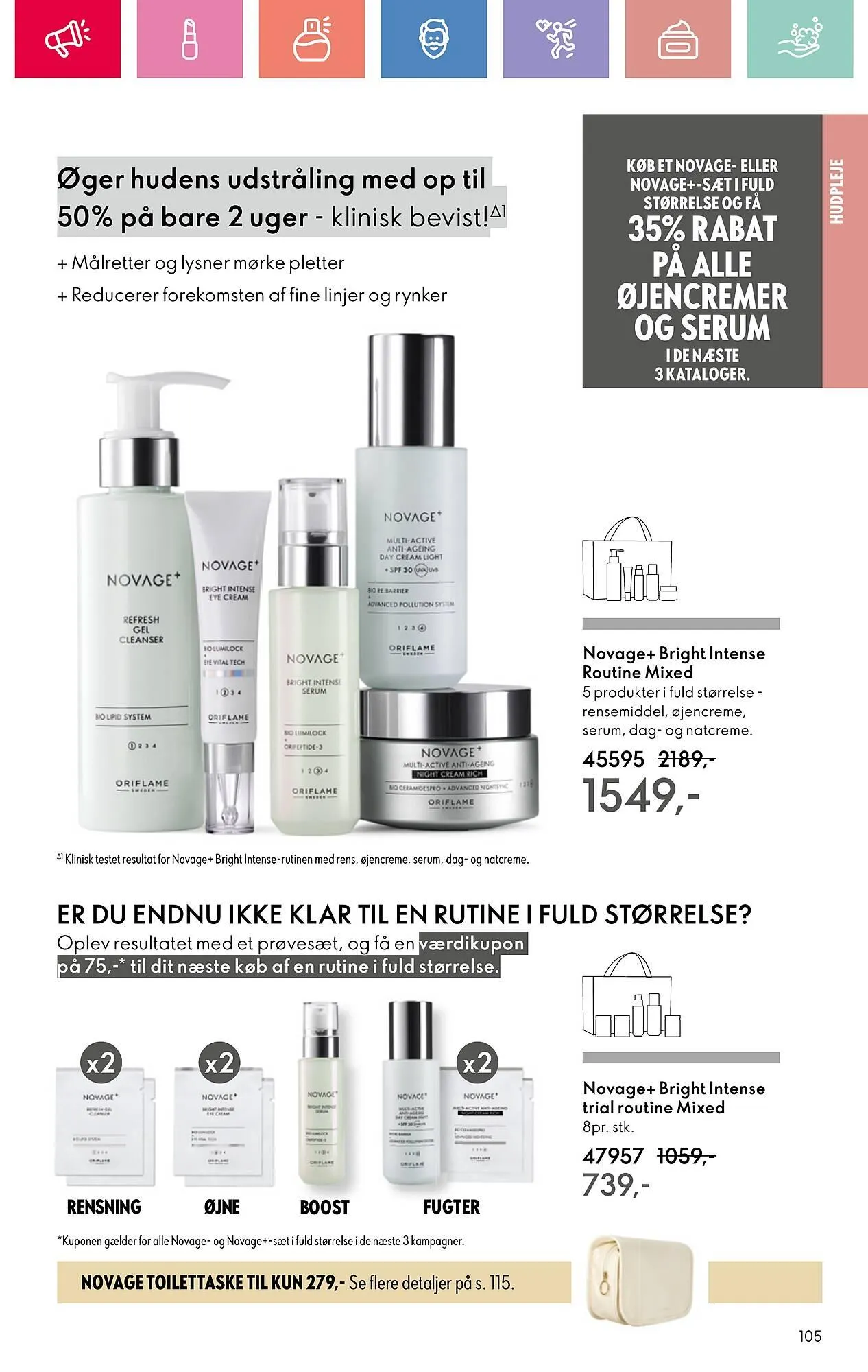 Oriflame reklamblad från 30 mars till 19 april 2025 - Reklamblad sidor 105
