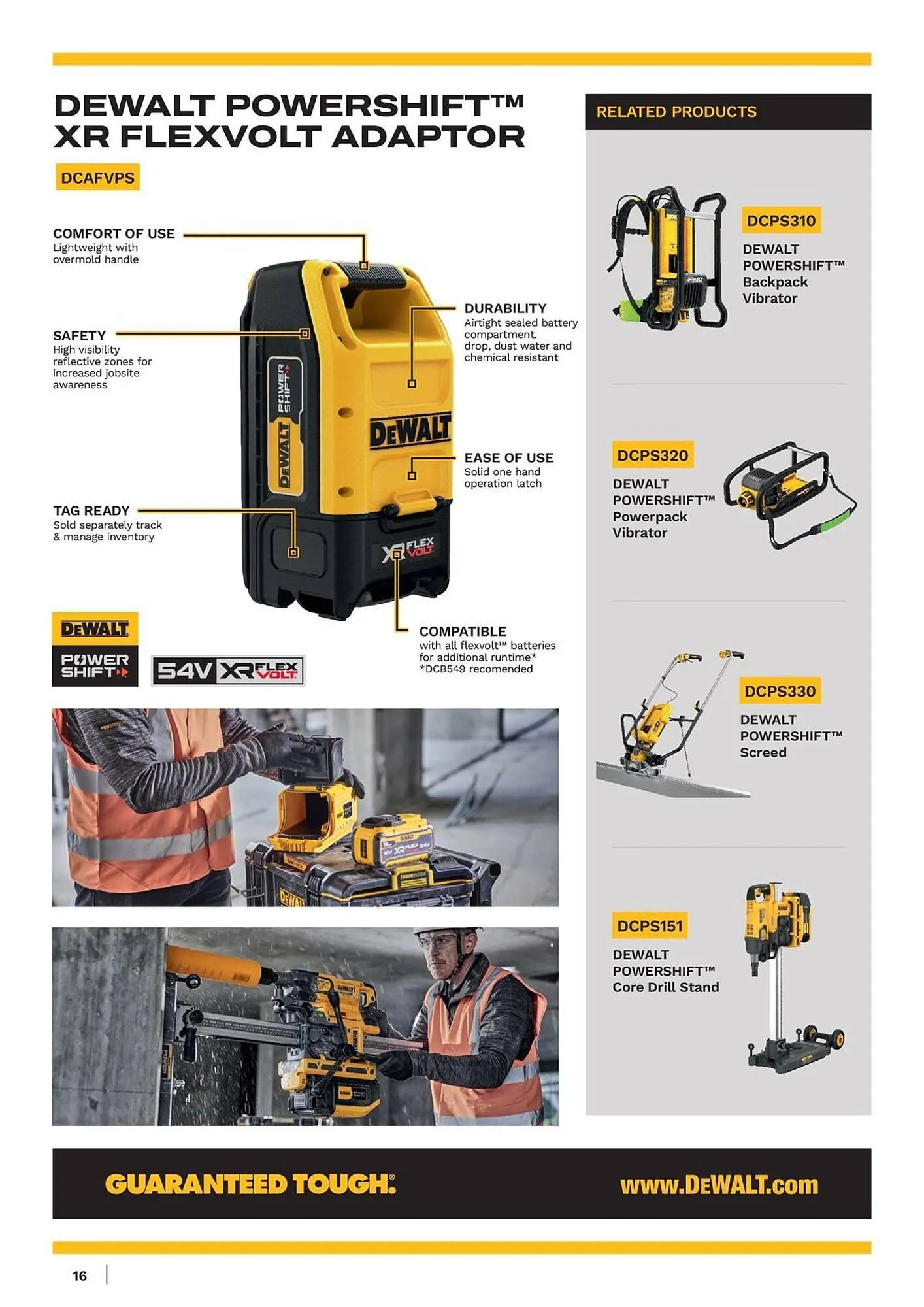 Dewalt reklamblad från 18 oktober till 1 november 2025 - Reklamblad sidor 16
