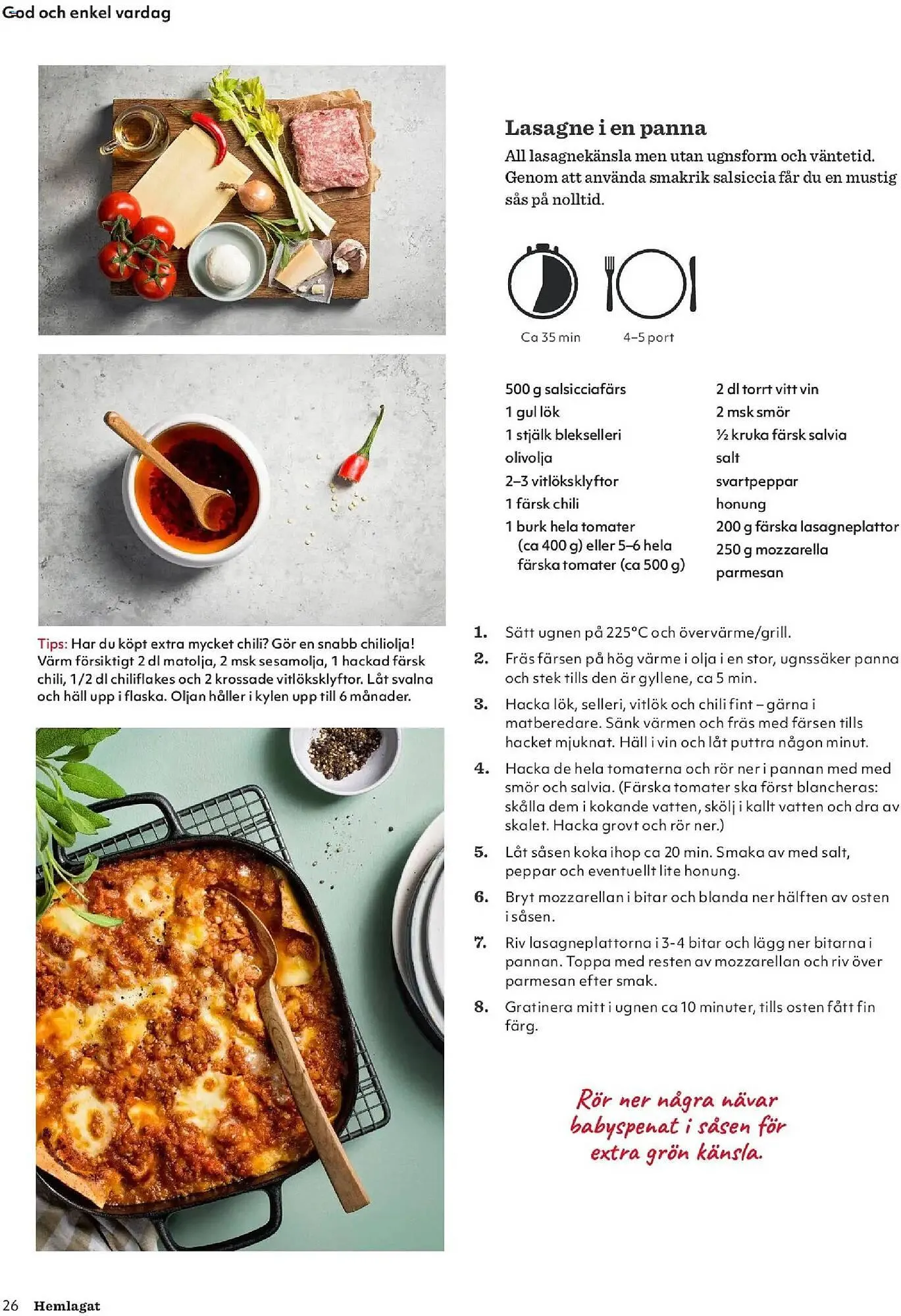 Hemköp reklamblad från 19 februari till 29 mars 2026 - Reklamblad sidor 26