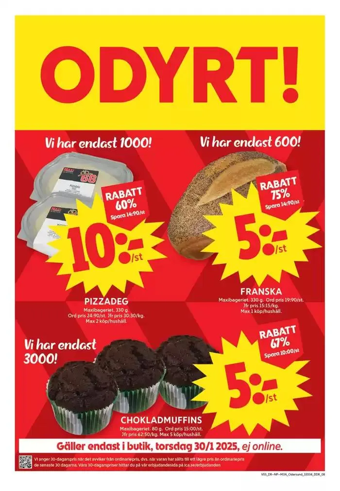 ICA Maxi Erbjudanden från 27 januari till 2 februari 2025 - Reklamblad sidor 8