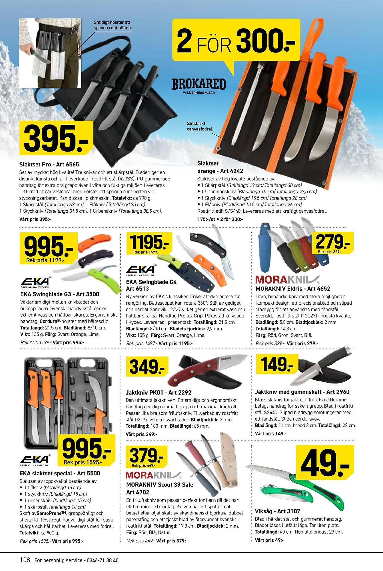 Engelsons reklamblad från 23 oktober till 30 november 2023 - Reklamblad sidor 108