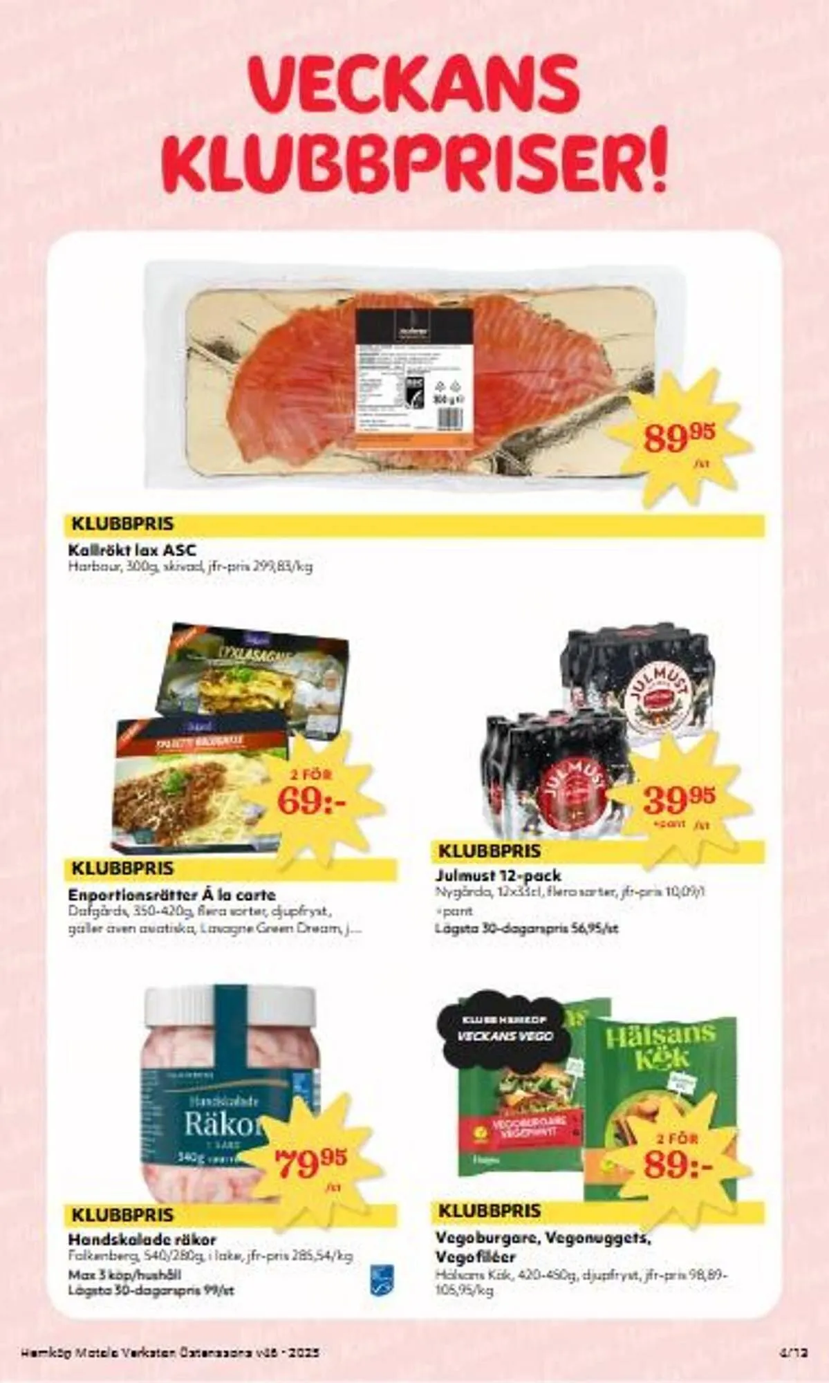 Hemköp reklamblad från 10 november till 16 november 2025 - Reklamblad sidor 4