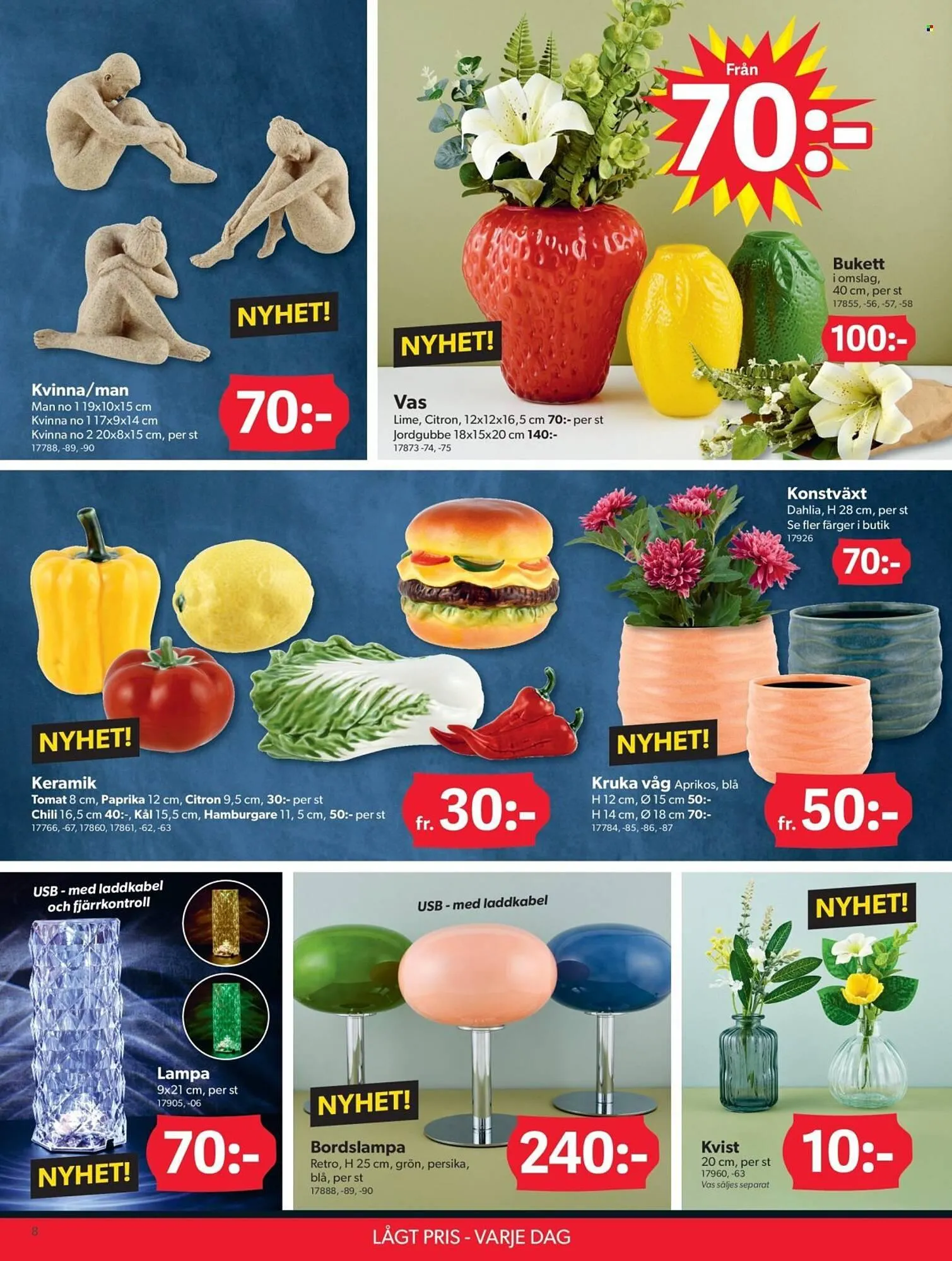 DollarStore reklamblad från 5 maj till 18 maj 2025 - Reklamblad sidor 8