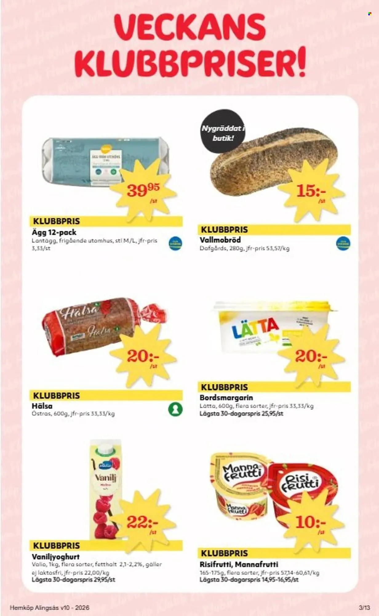 Hemköp reklamblad från 2 mars till 8 mars 2026 - Reklamblad sidor 3