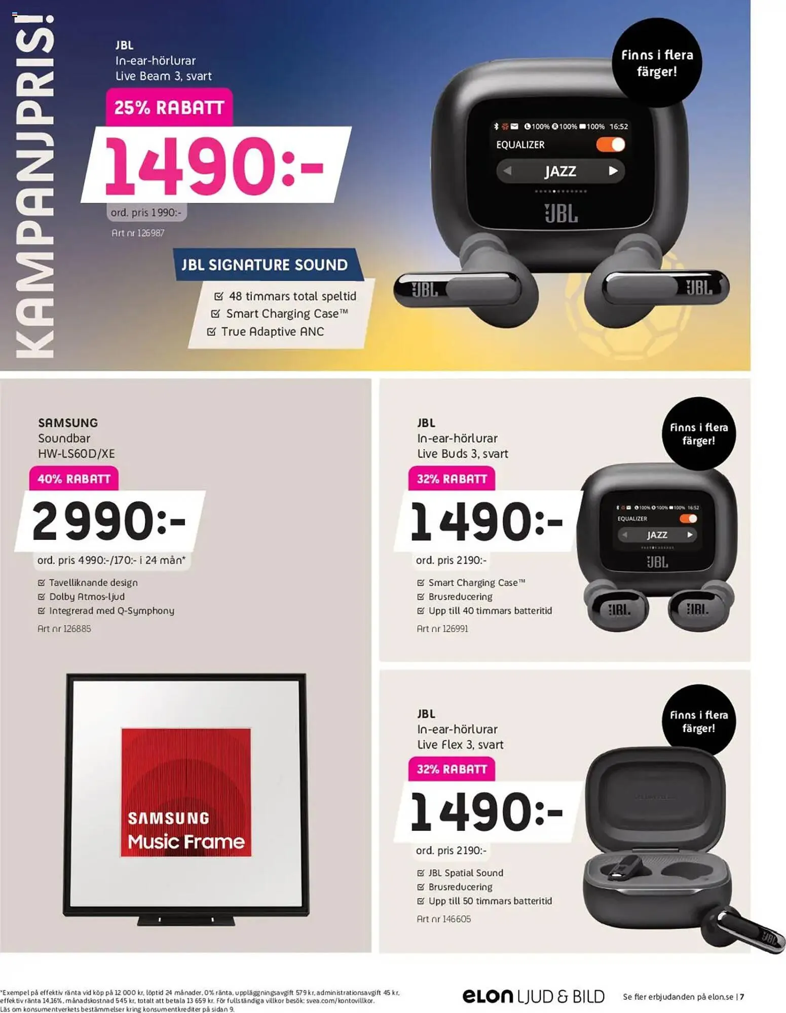 Elon reklamblad från 29 september till 12 oktober 2025 - Reklamblad sidor 7