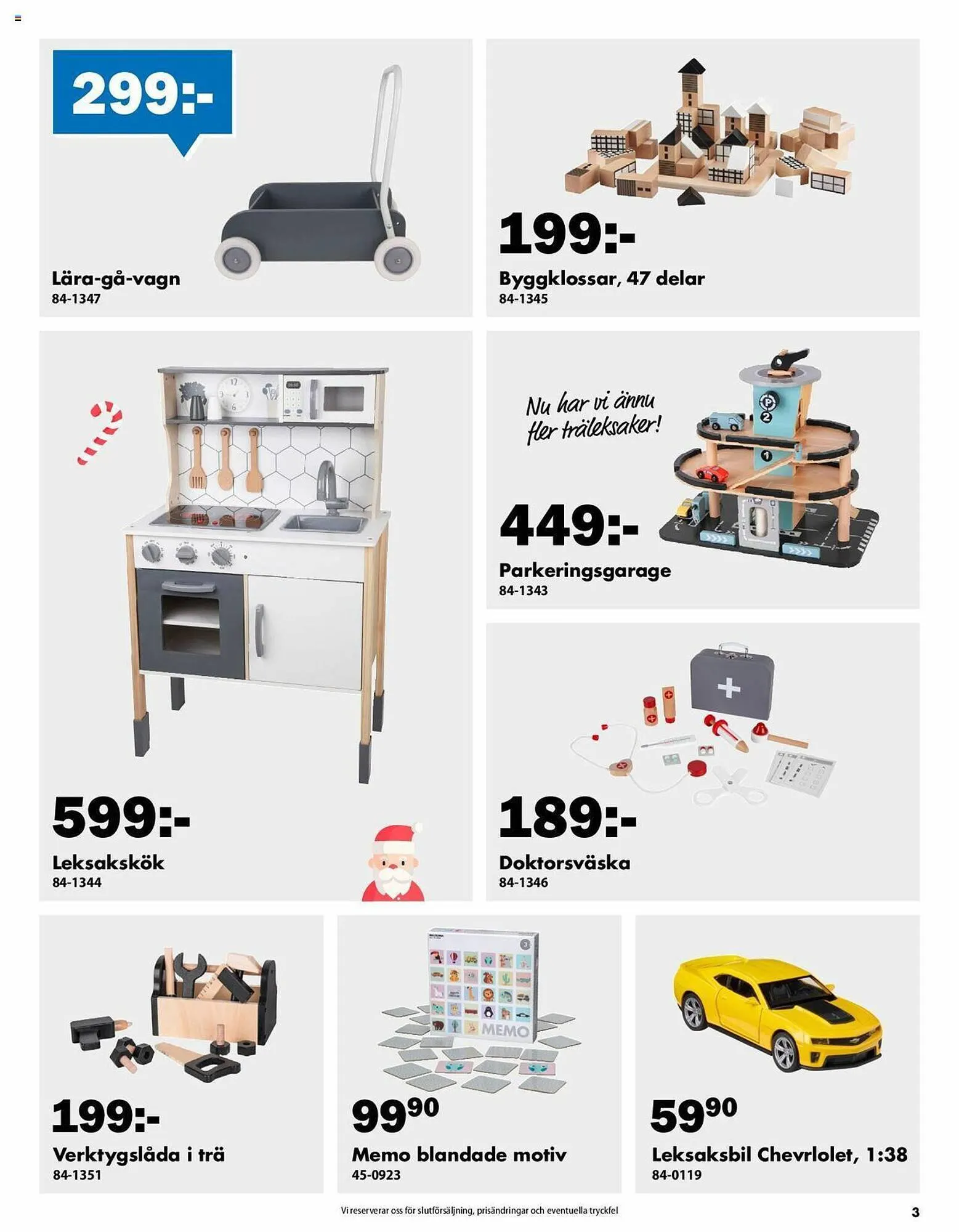 Biltema reklamblad från 24 november till 24 december 2023 - Reklamblad sidor 3