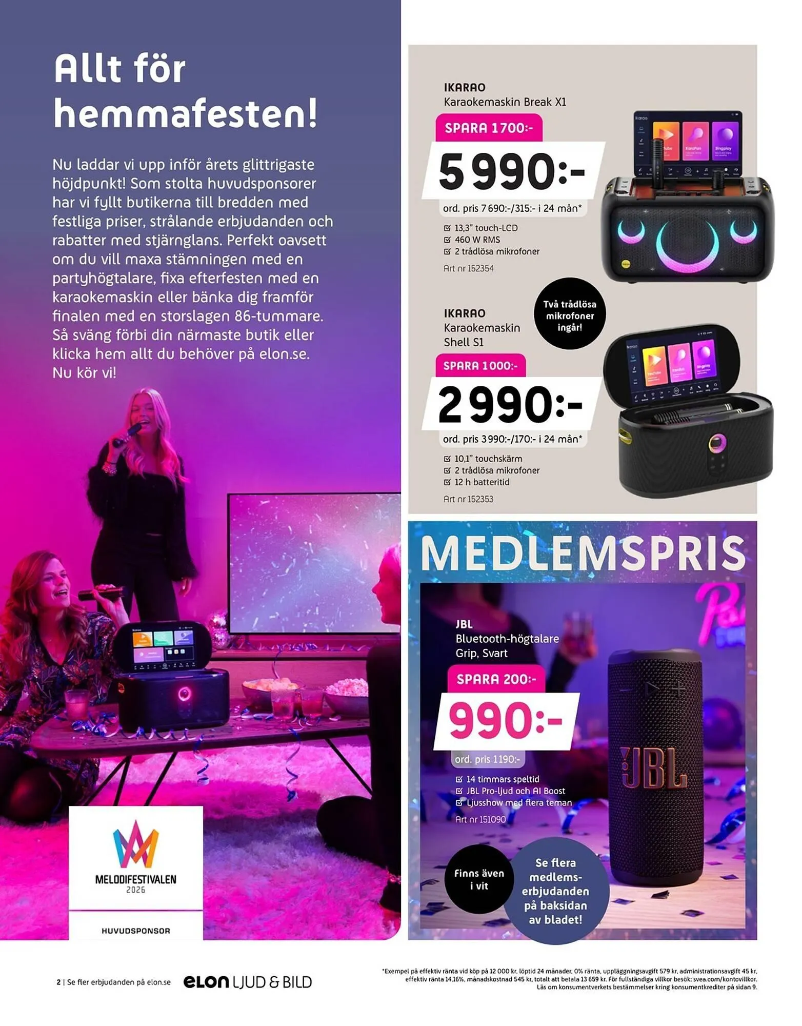 Elon reklamblad från 26 januari till 8 februari 2026 - Reklamblad sidor 2