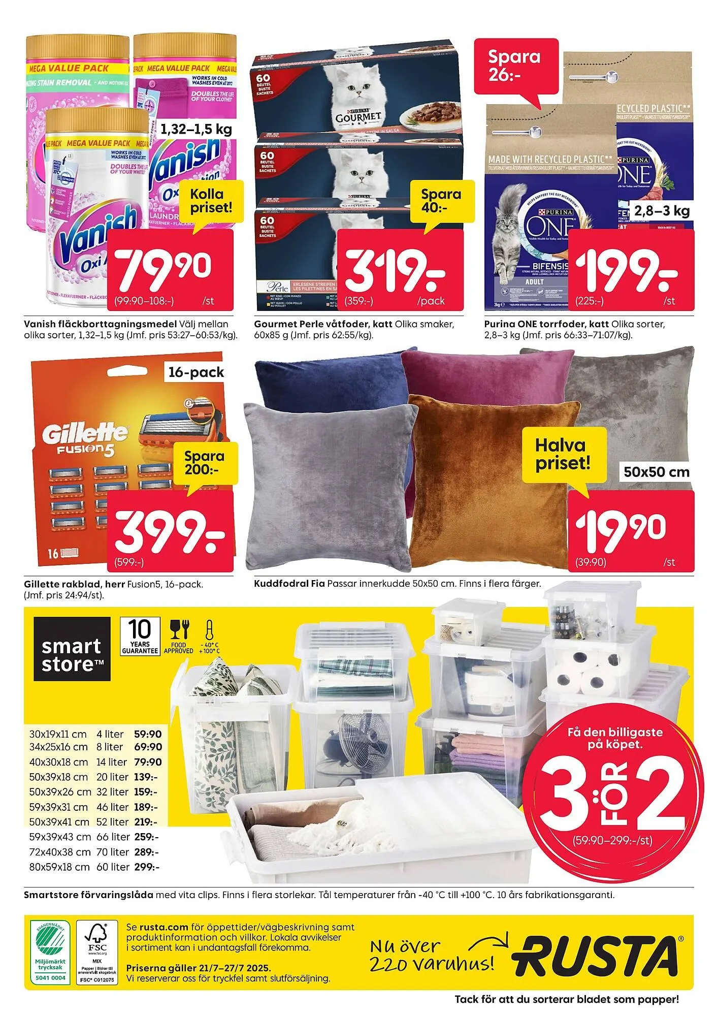 Rusta reklamblad från 21 juli till 28 juli 2025 - Reklamblad sidor 16