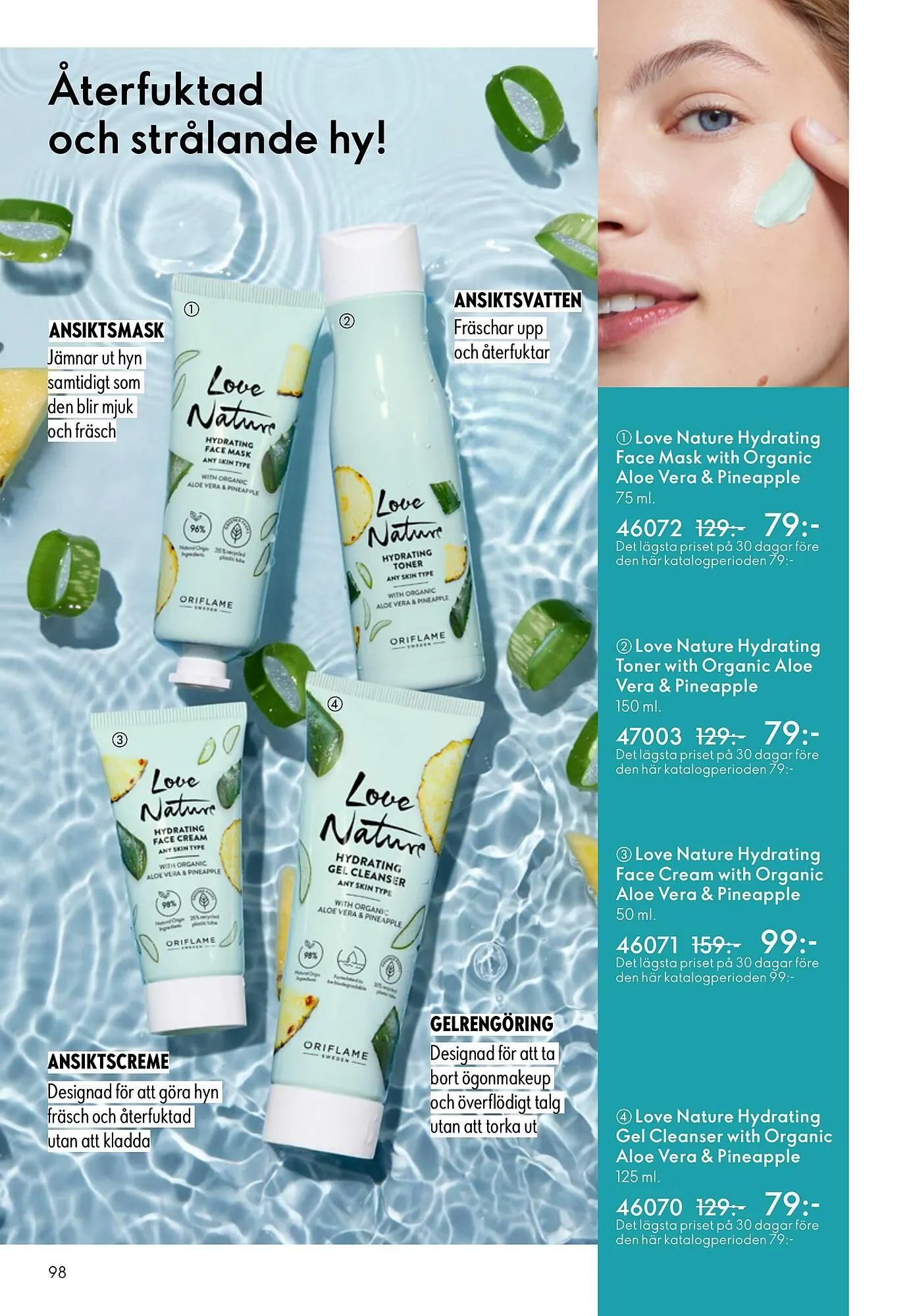 Oriflame reklamblad från 11 mars till 31 mars 2026 - Reklamblad sidor 98