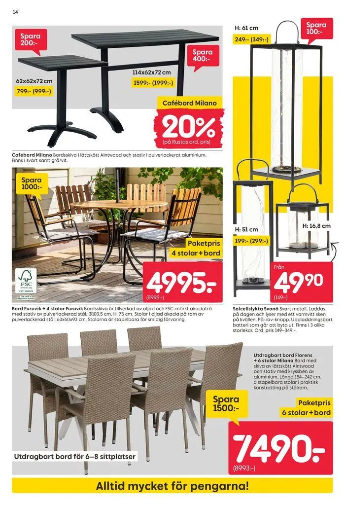 Rusta reklambad från 13 maj till 27 maj 2024 - Reklamblad sidor 14