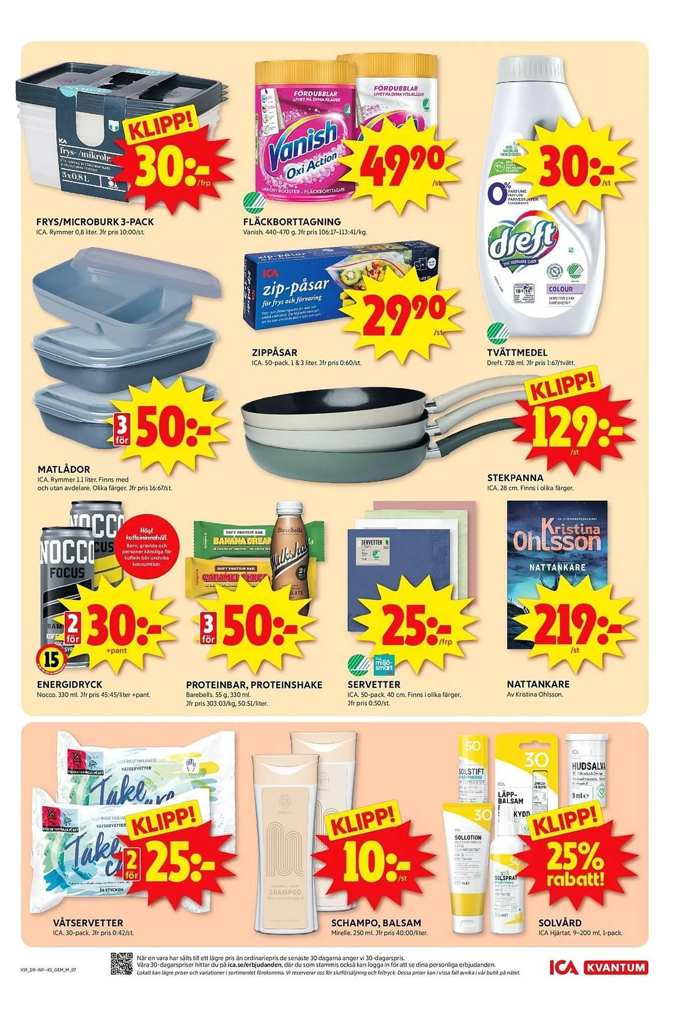 ICA Kvantum reklamblad från 5 maj till 11 maj 2025 - Reklamblad sidor 7