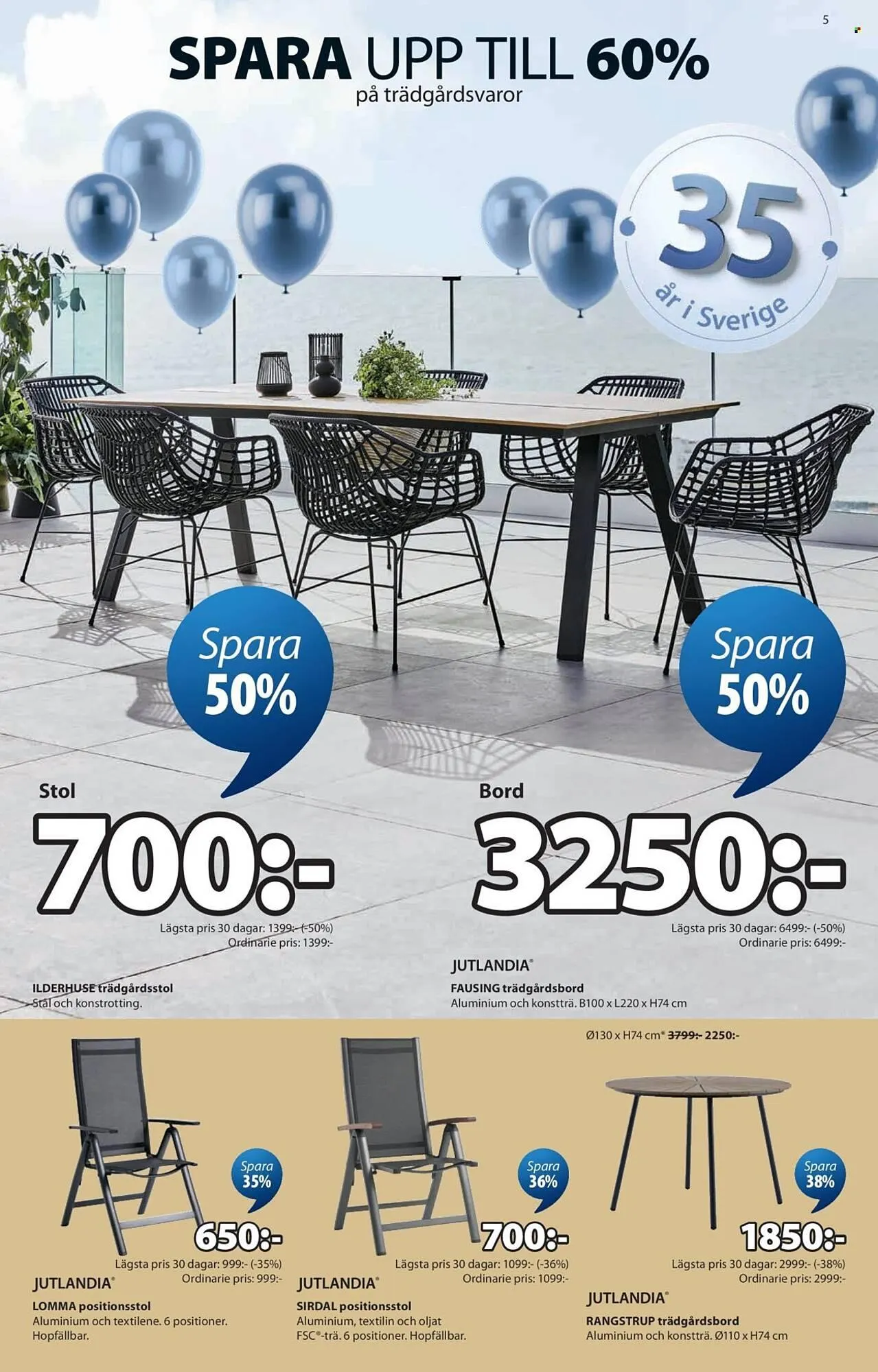 JYSK reklamblad från 30 mars till 26 april 2026 - Reklamblad sidor 5