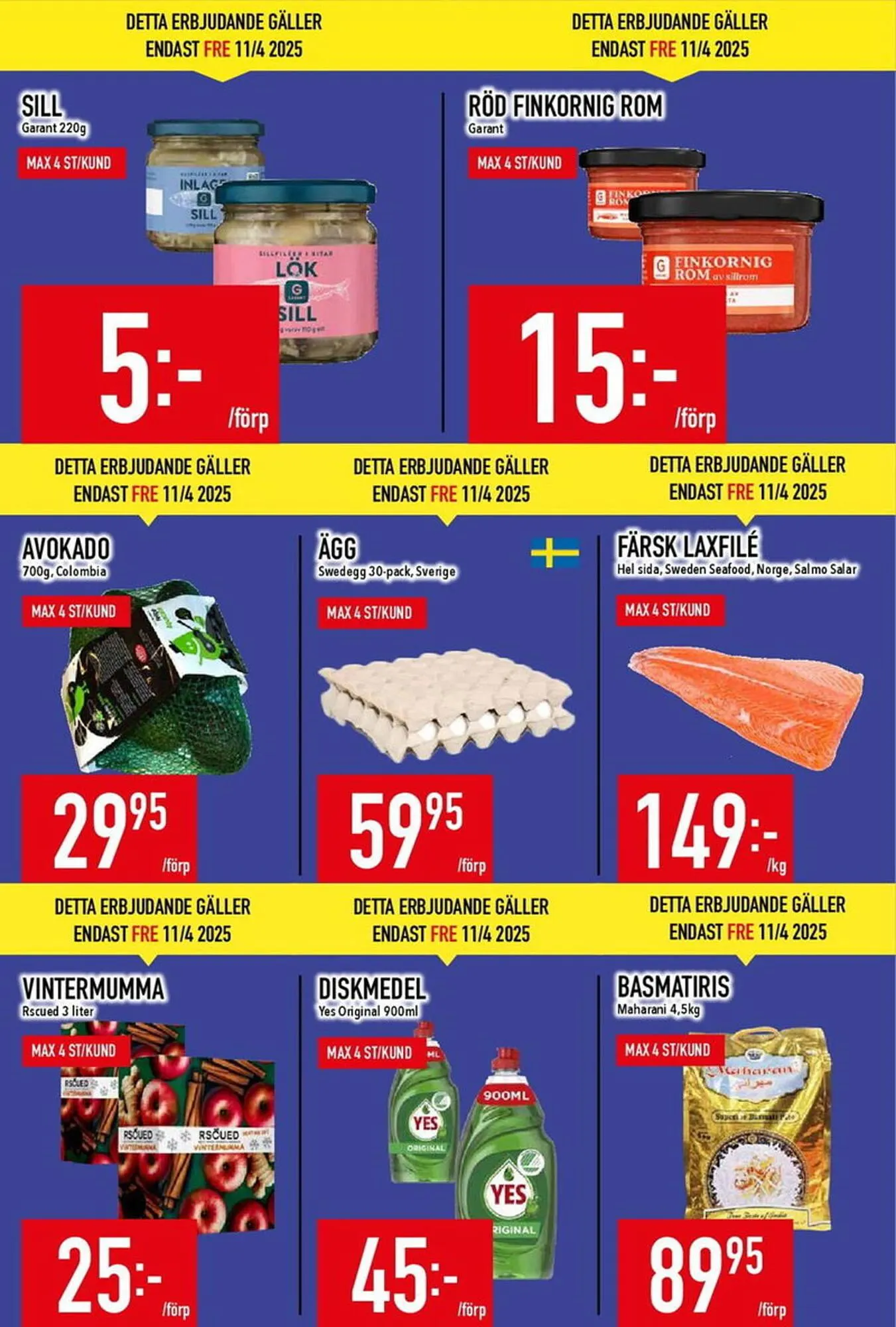 Matdax reklamblad från 7 april till 13 april 2025 - Reklamblad sidor 4