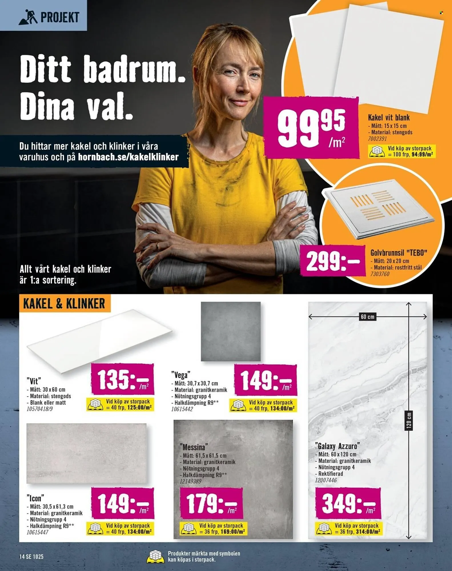 Hornbach reklamblad från 29 september till 22 oktober 2025 - Reklamblad sidor 14