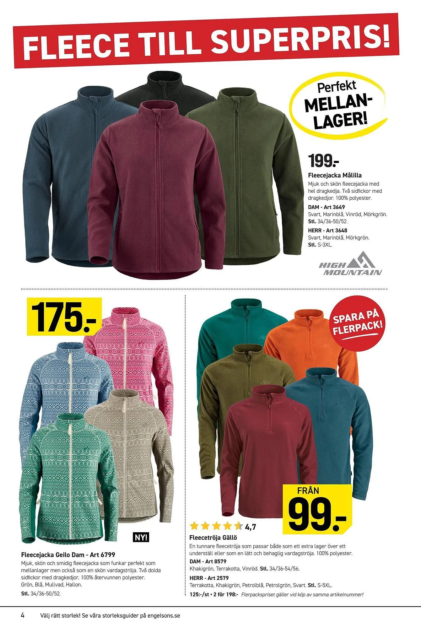 Engelsons reklamblad från 17 mars till 24 mars 2025 - Reklamblad sidor 4