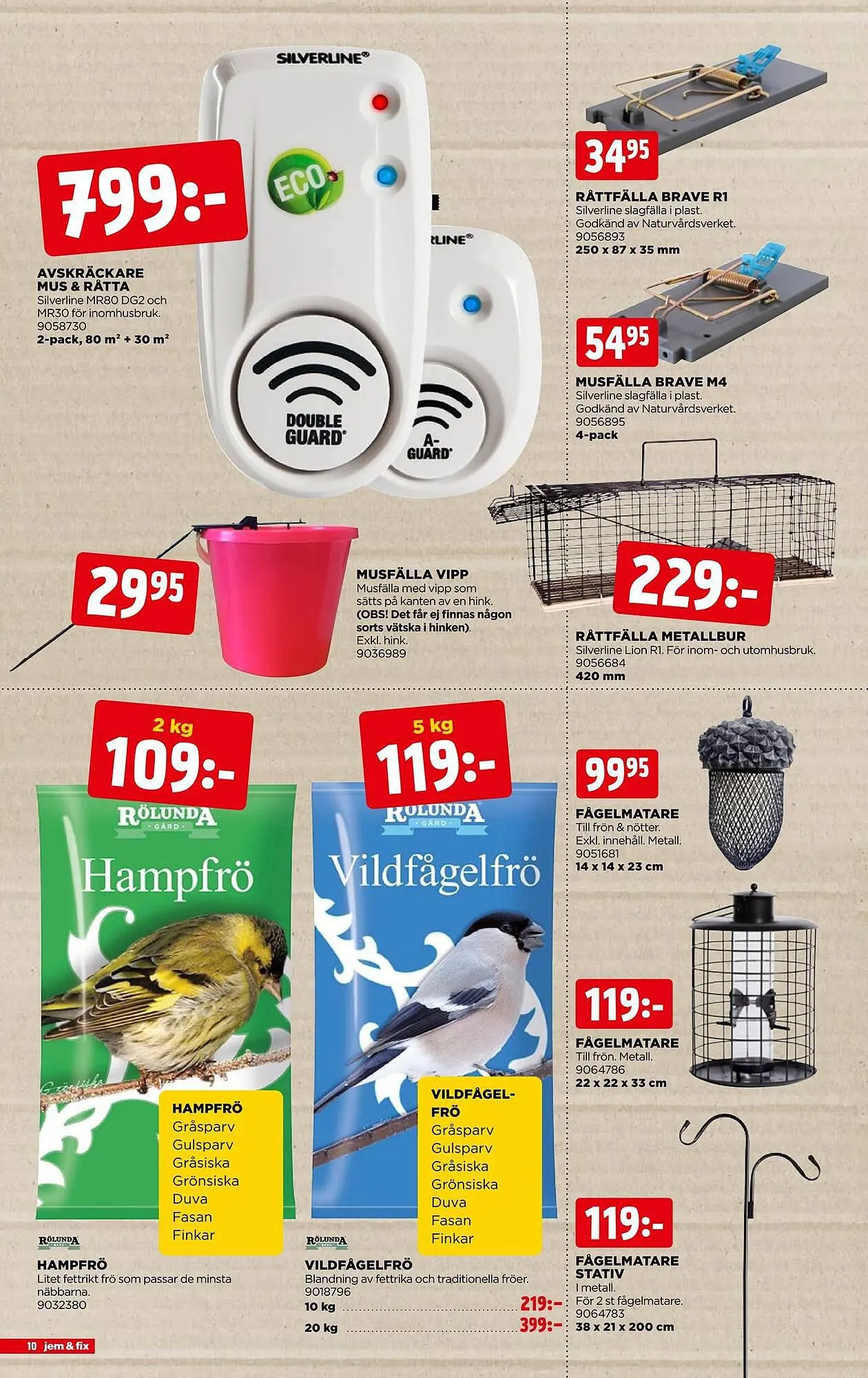 Jem&Fix reklamblad från 3 december till 10 december 2023 - Reklamblad sidor 10