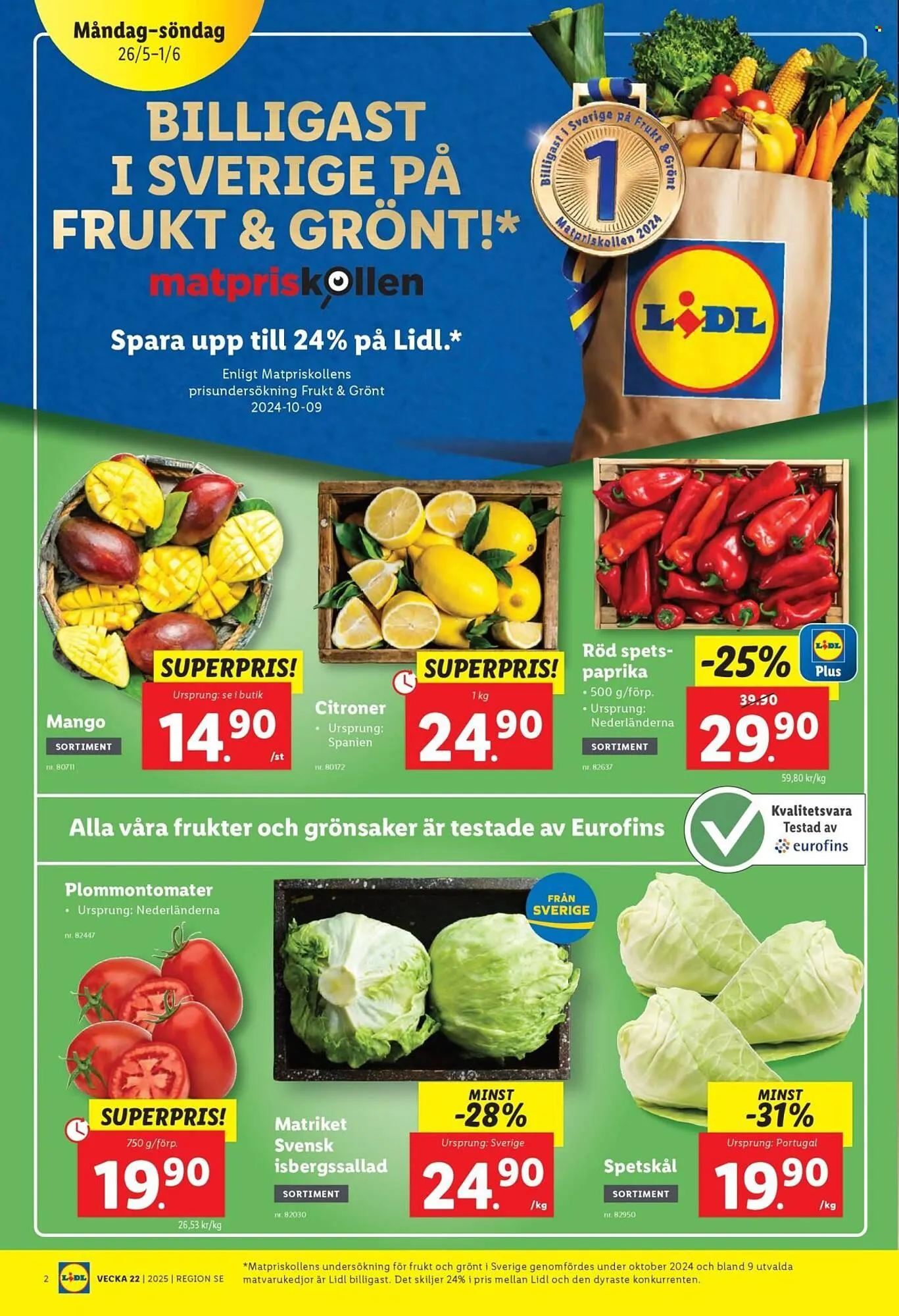 Lidl reklamblad från 26 maj till 1 juni 2025 - Reklamblad sidor 2