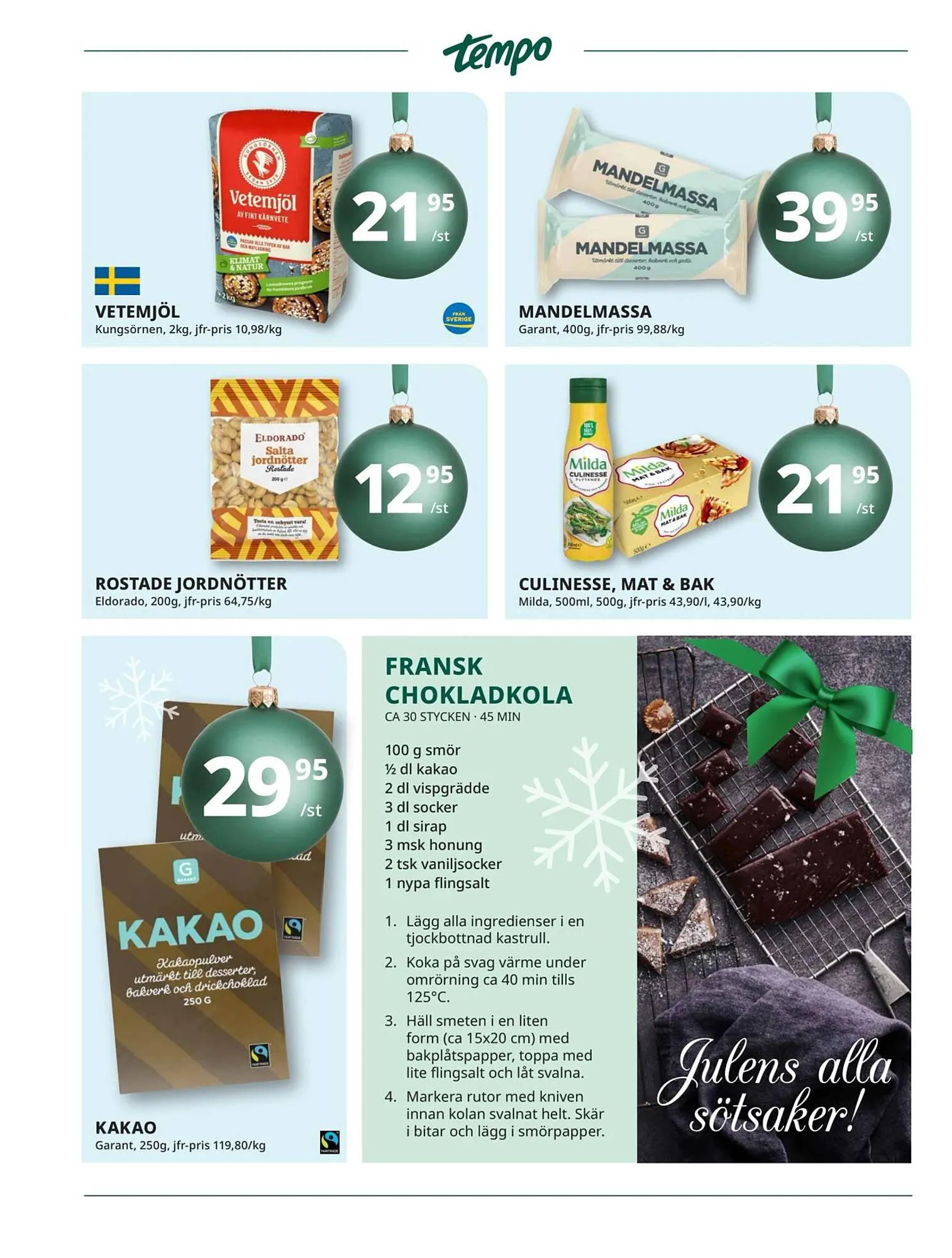 Tempo reklamblad från 19 november till 26 november 2023 - Reklamblad sidor 4